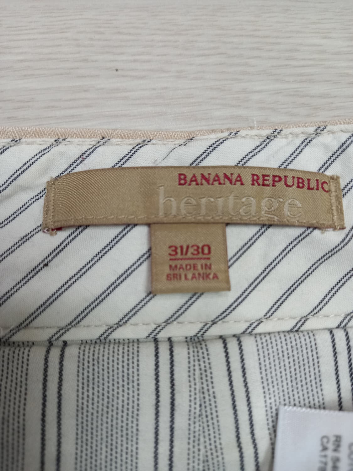 32 BANANA REPUBLIC 78 치노 연베이지 32-420 상품이미지7