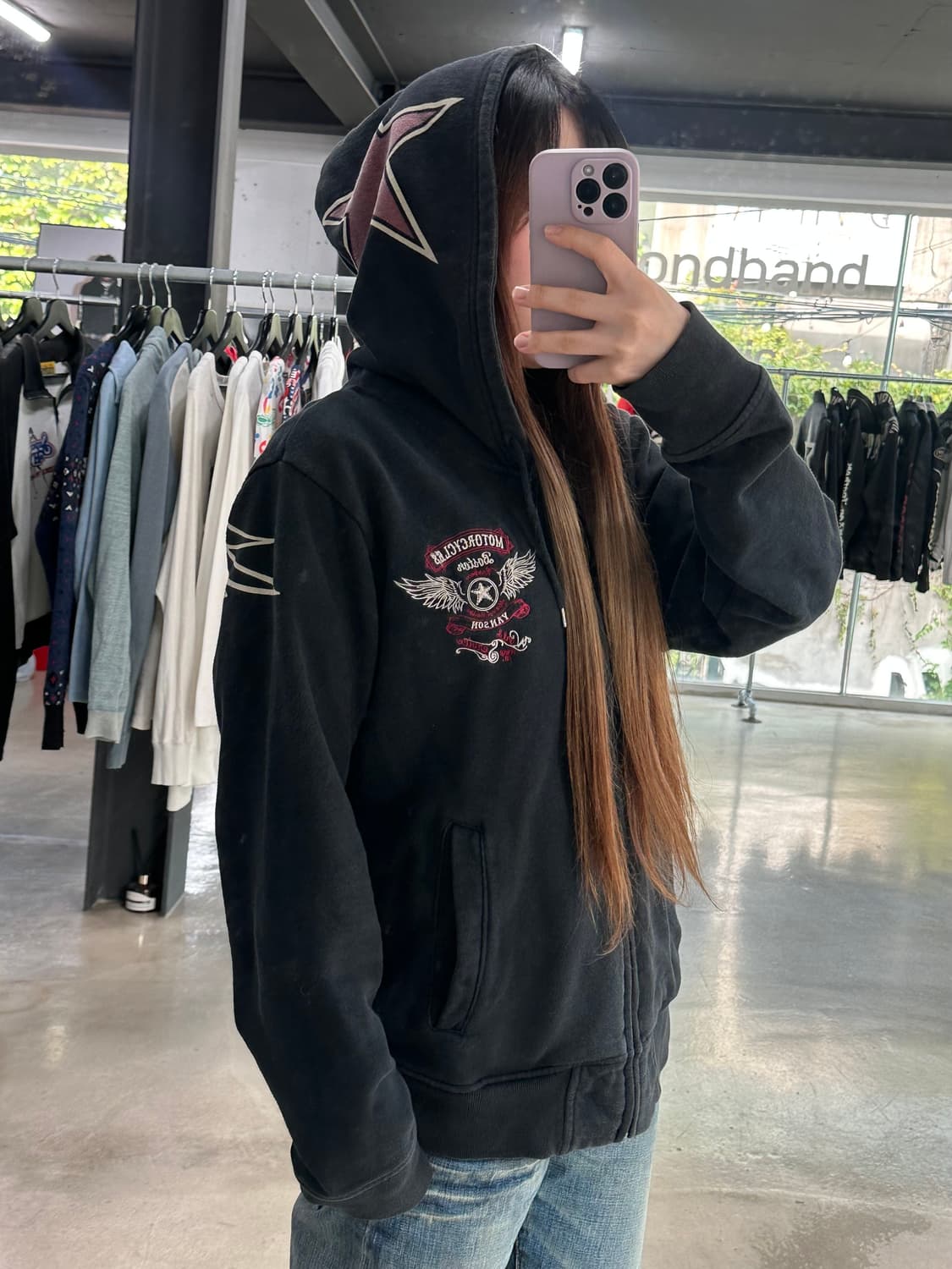 벤슨 스타 윙 후드집업 상품이미지3