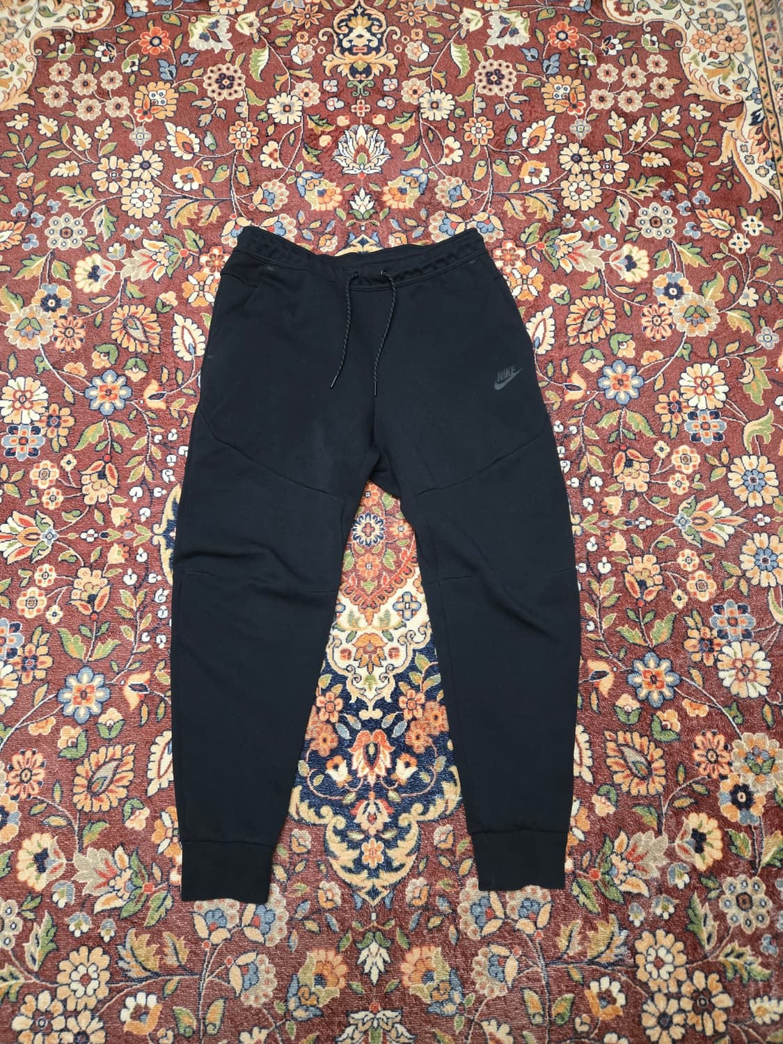 [L] 나이키 테크 플리스 조거 팬츠 블랙 상품이미지1