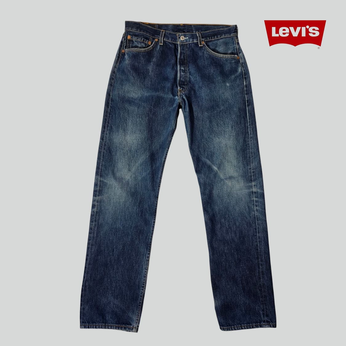 [W34L32]00s 리바이스 USA 501 데님 팬츠 상품이미지1