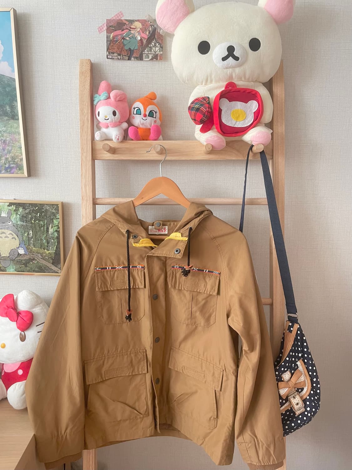 모리걸 빈티지 티티카카 titicaca 야상 자켓 🐪💛🧡 상품이미지1