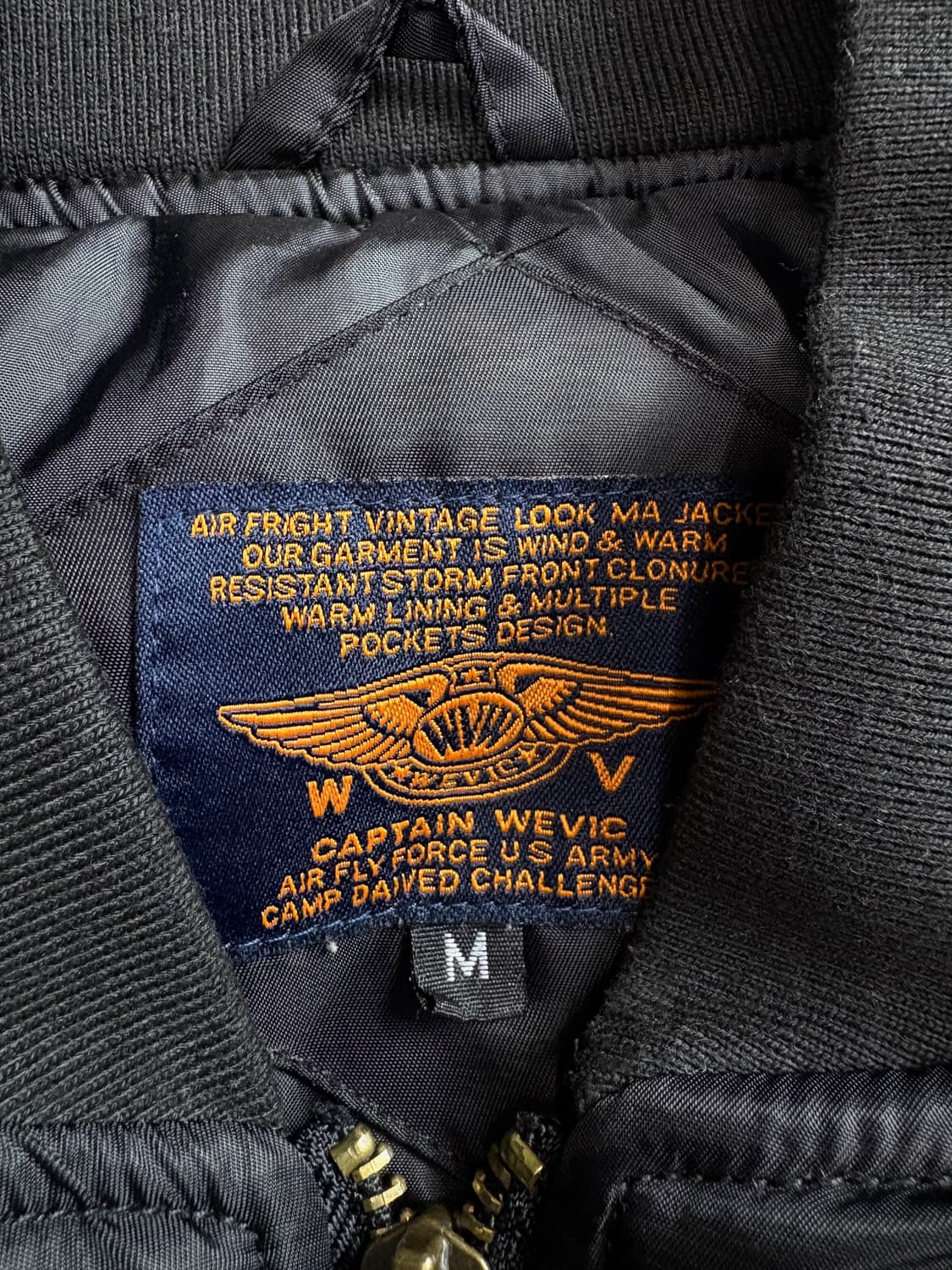 CAPTAIN WEVIC MA-1 밀리터리 플라이트 점퍼 3785 상품이미지4