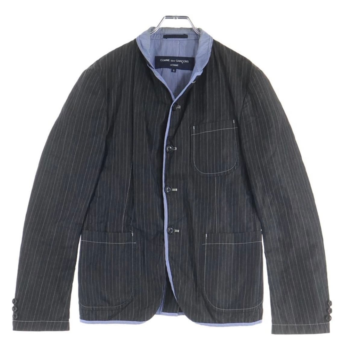 꼼데가르송 옴므 핀스트라이프 자켓 상품이미지1