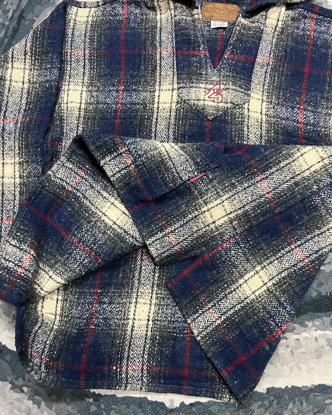  VTG MEXICO WOOL HOODIE JACKET 상품이미지8