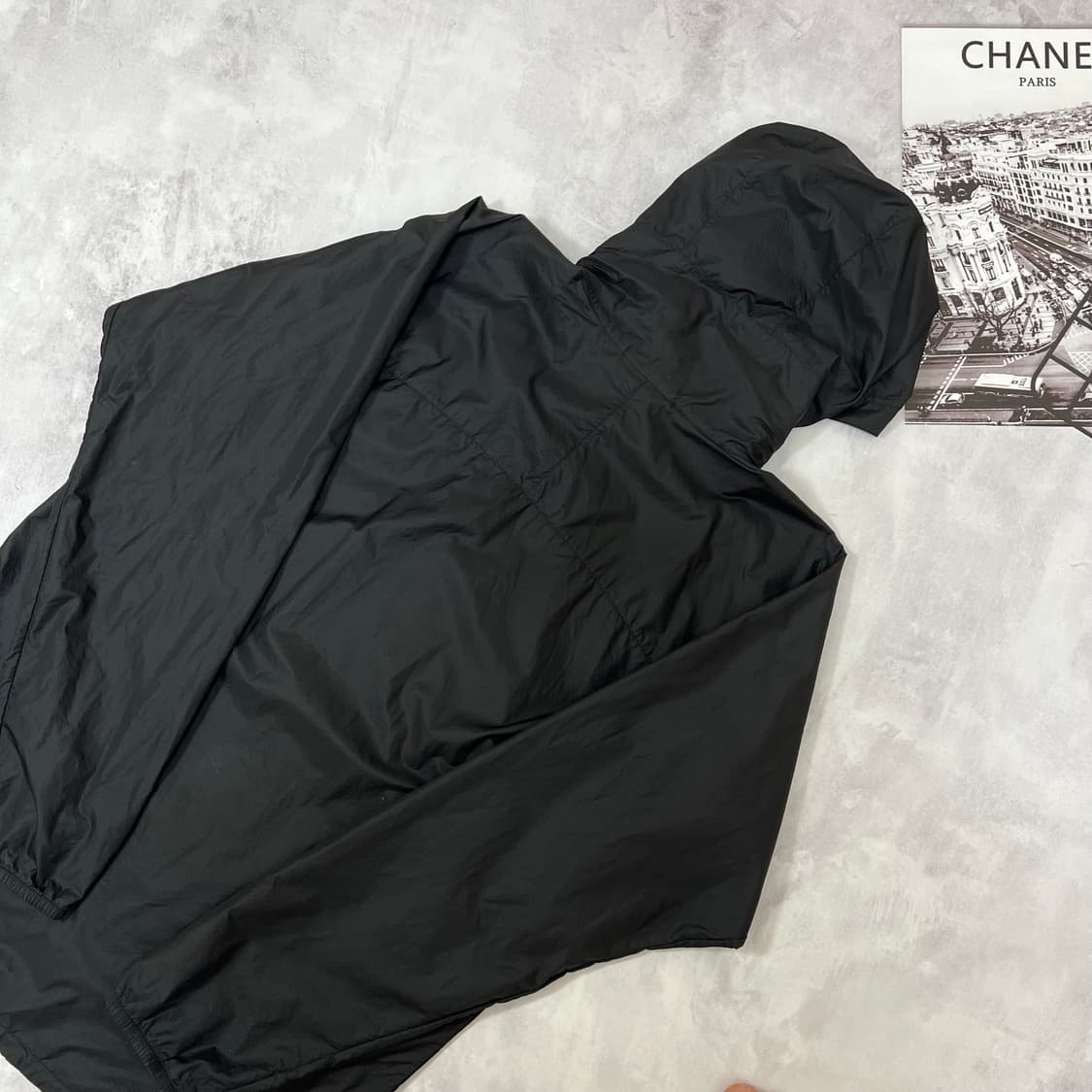 파타고니아 로고 바람막이 자켓 블랙 상품이미지7