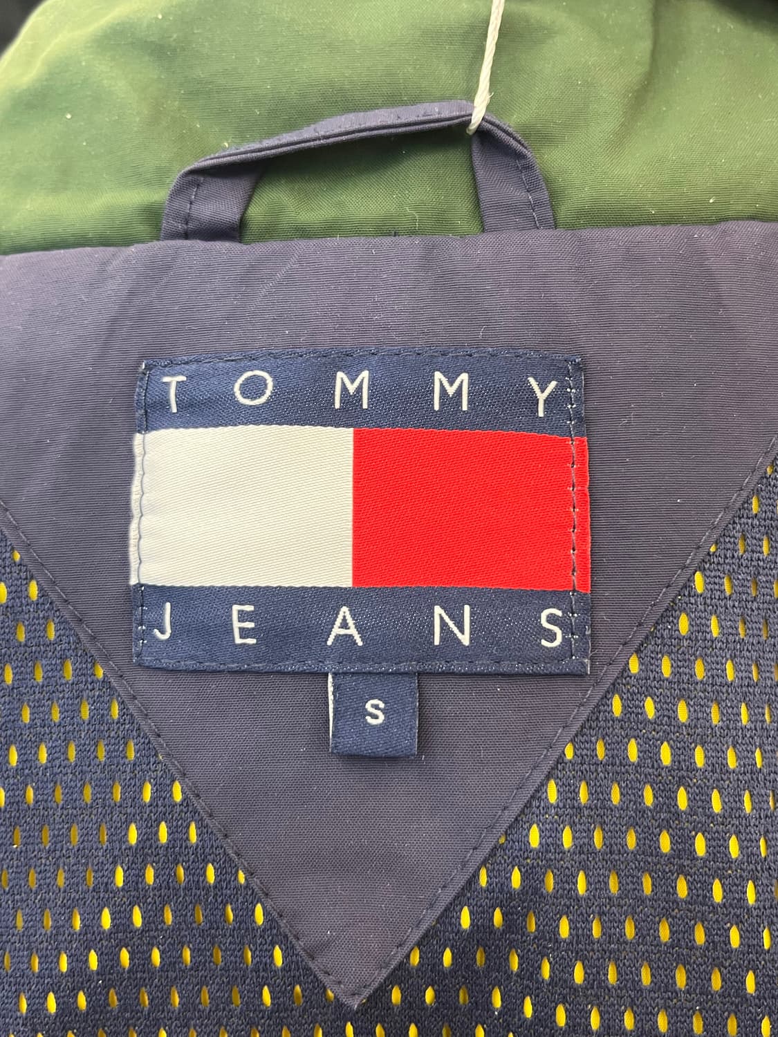 90s 타미 진스 나일론 바람막이 자켓 상품이미지8