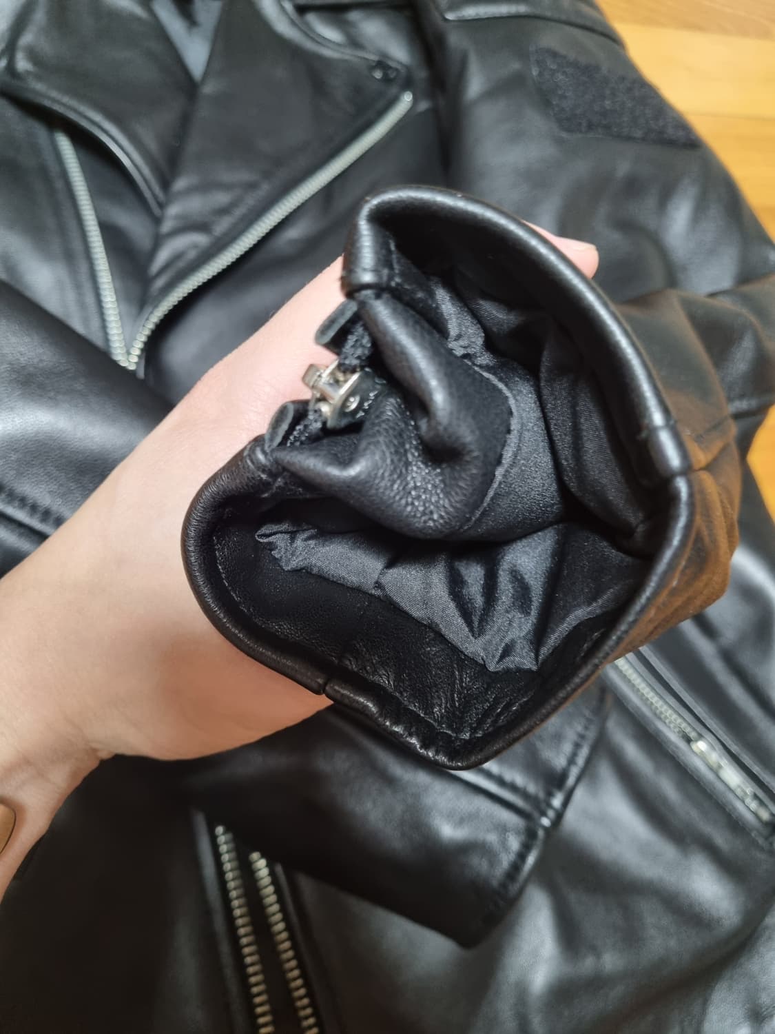 킬베로스 소가죽 라이더자켓 상품이미지3