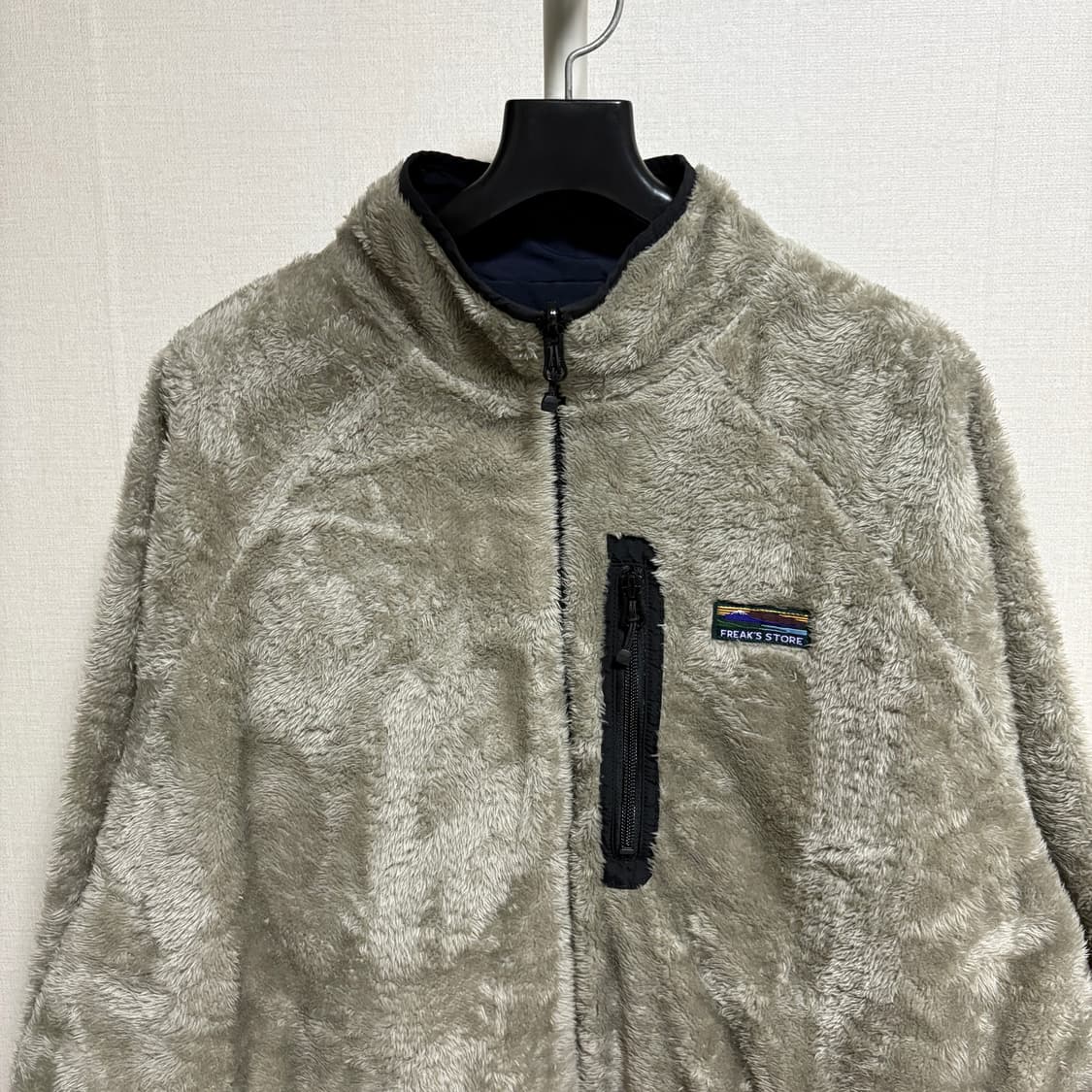 프릭스스토어 리버시블 플리스 / 베이지-네이비, L 상품이미지2