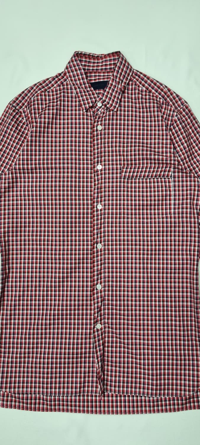 LINVIN 랑방 이태리 체크 셔츠 L _ 남성 상품이미지2