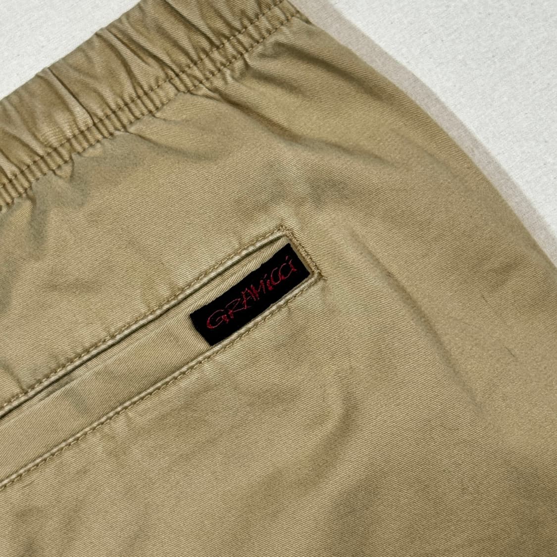 L) 그라미치 탄 카키 팬츠 면바지 상품이미지7