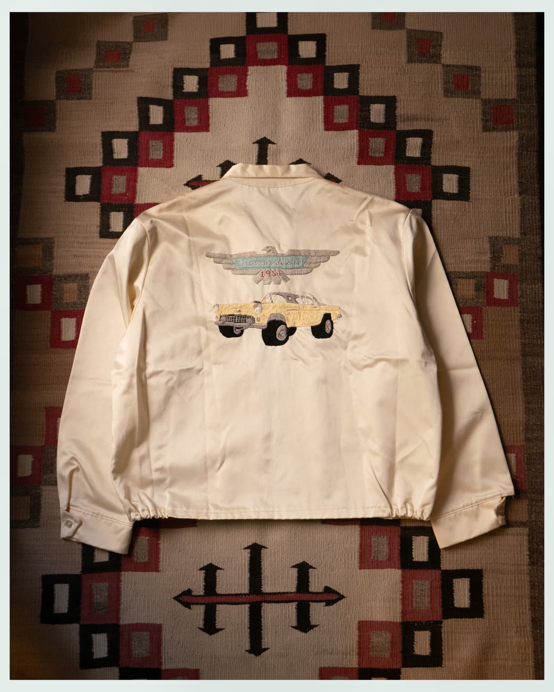 *50-60s Satin Car Club Racing Jacket  상품이미지1