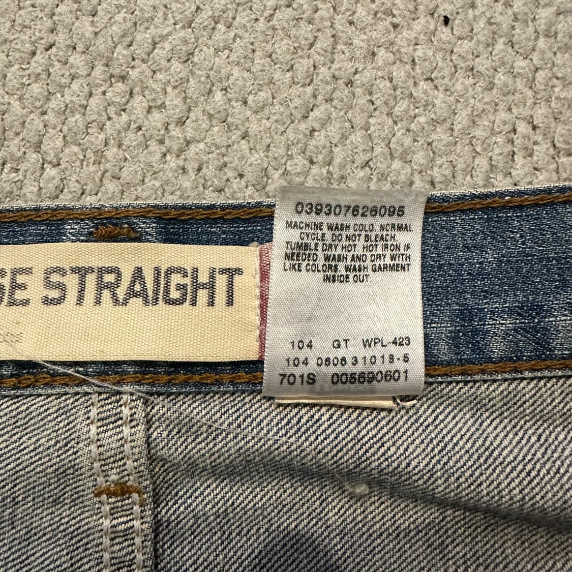 00s 리바이스 569 루즈 스트레이트 데님 상품이미지5