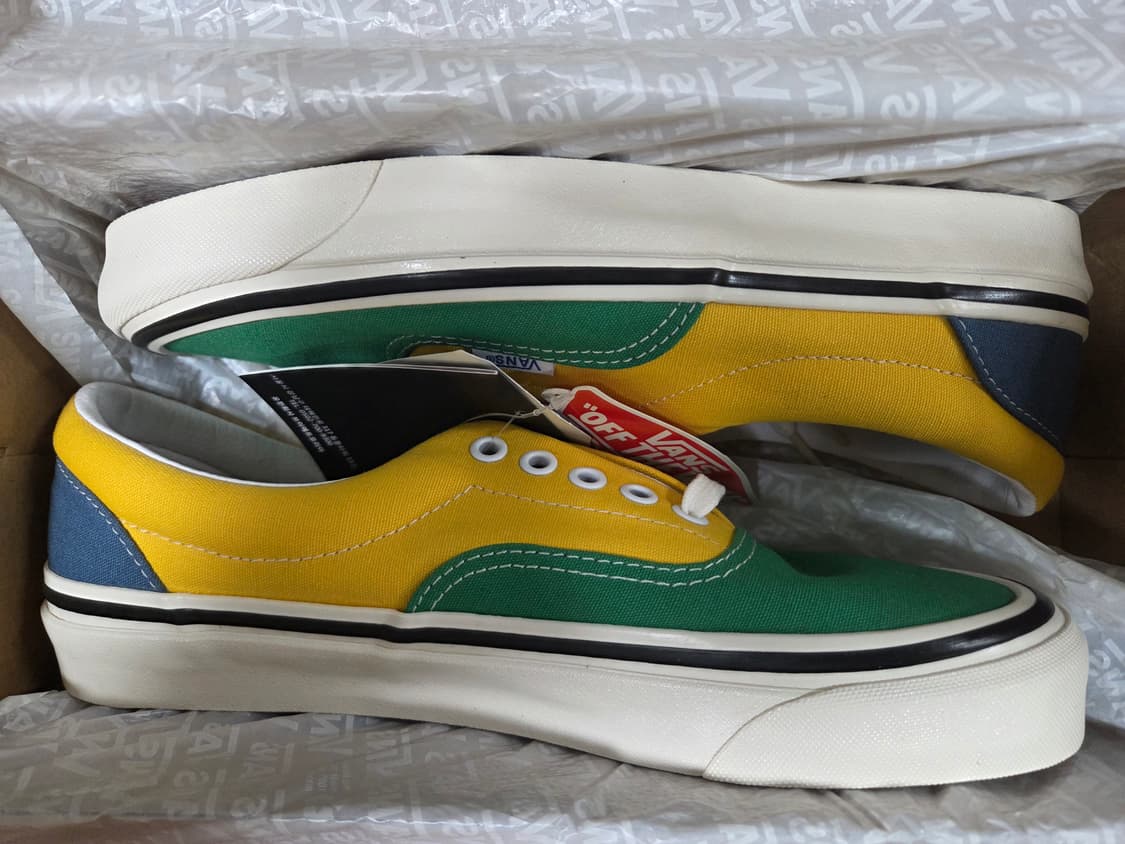 [265] 반스 에라 95 DX '에메랄드 옐로우 네이비' 상품이미지3