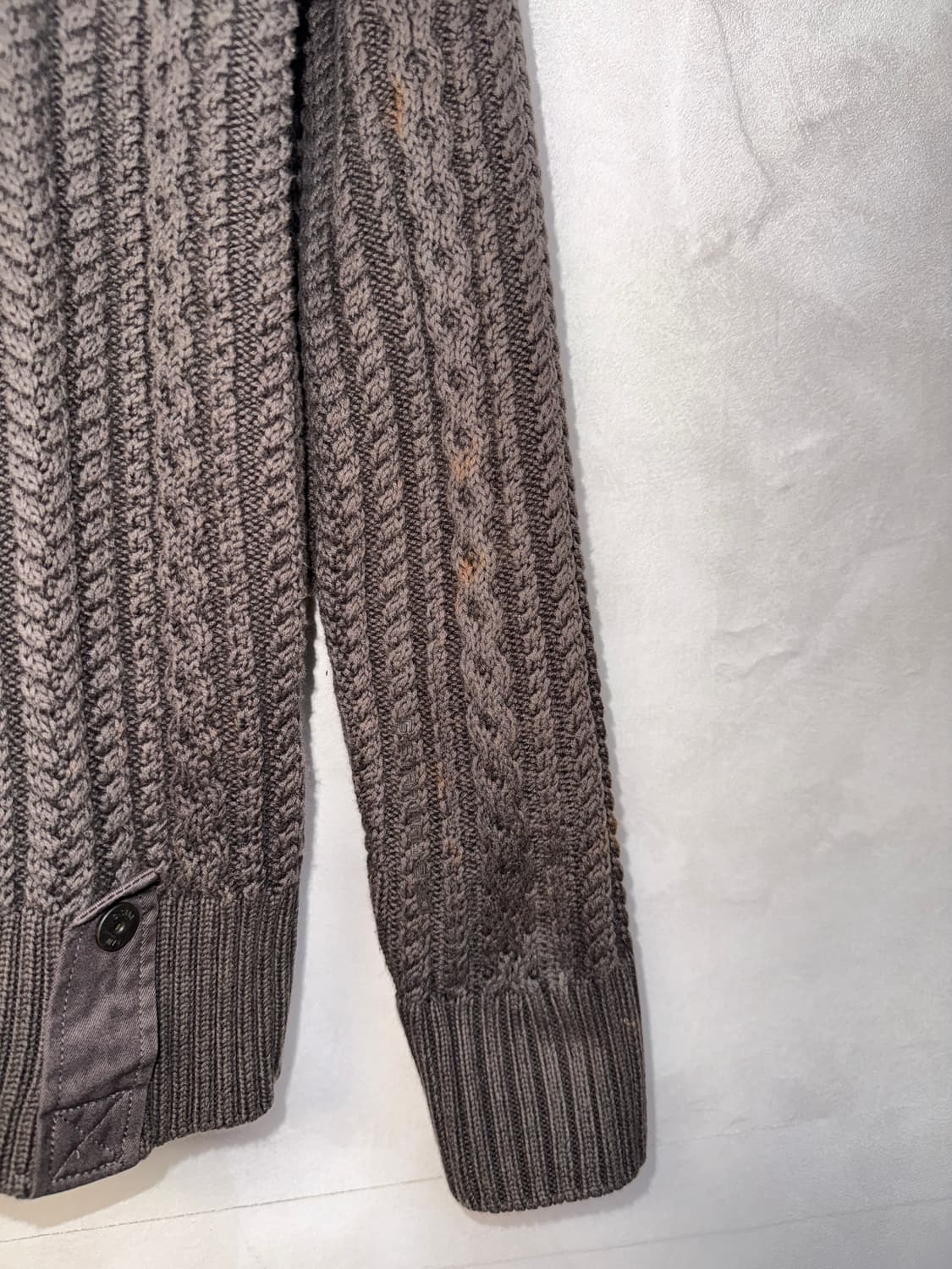 G star raw washed brown button hood cd 상품이미지9