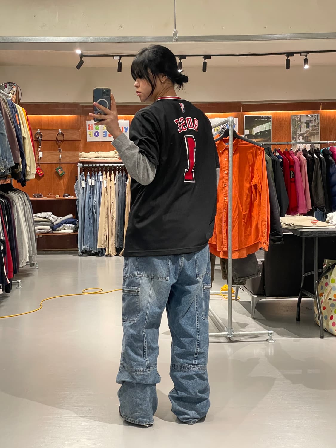 아디다스 X NBA 시카고 불스 반팔 져지 상품이미지5