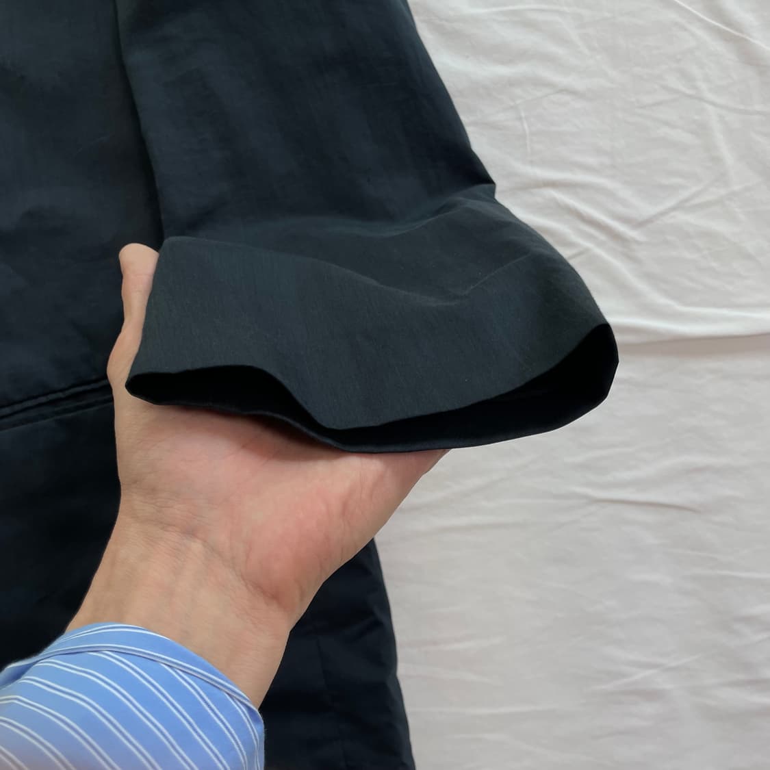 르메르 실크 포플린 3PS 셋업 다크네이비 상품이미지3