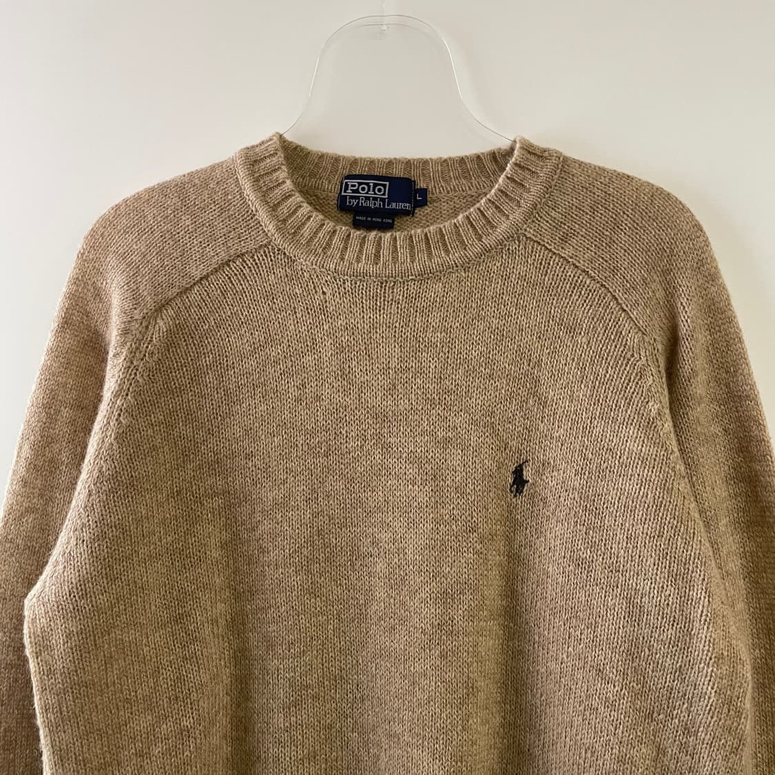 90s 폴로랄프로렌 울 라운드 니트 상품이미지2