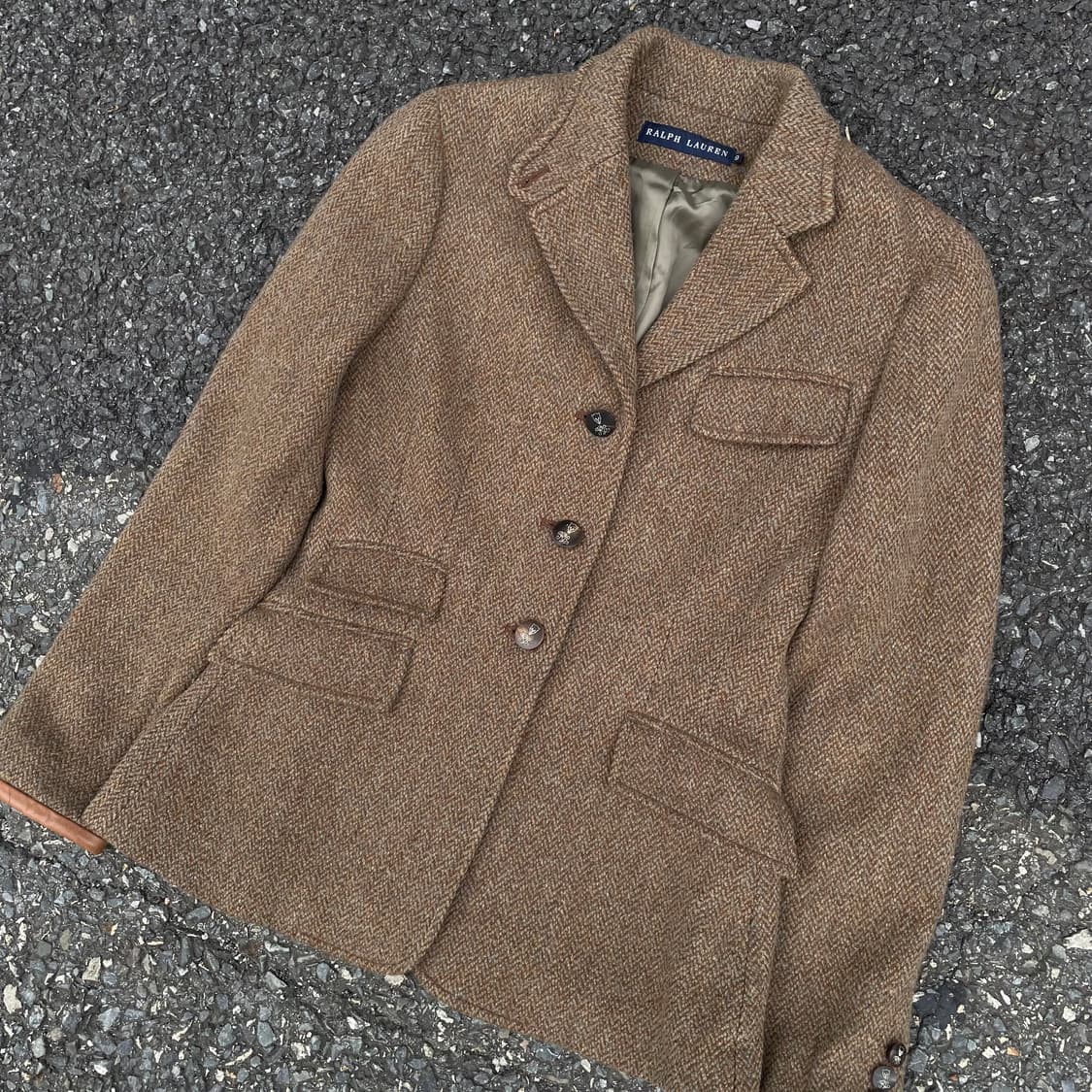 Polo Vintage 트위드 재킷 상품이미지2