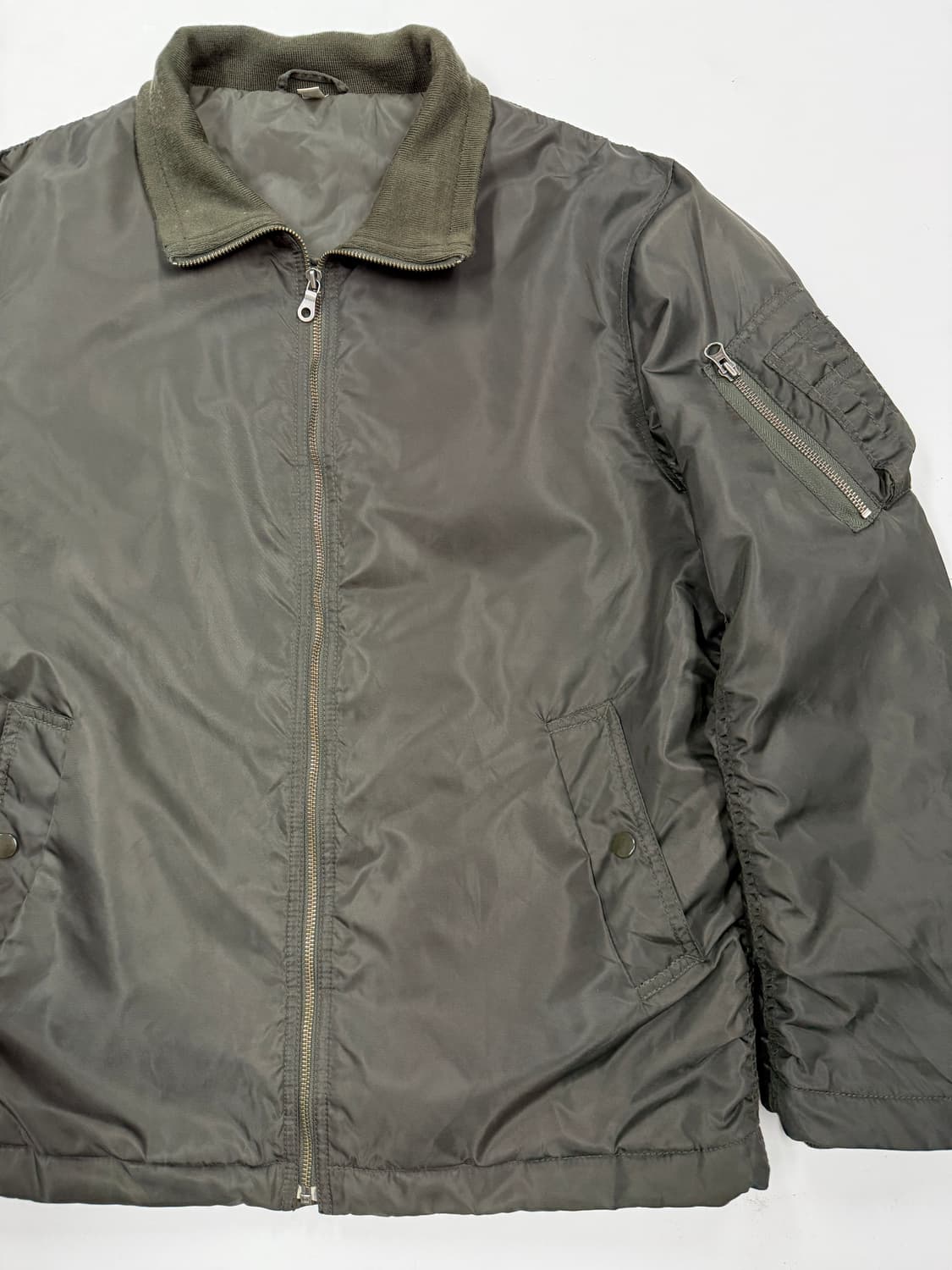 빈티지 유니클로 그레이 봄버자켓 상품이미지2