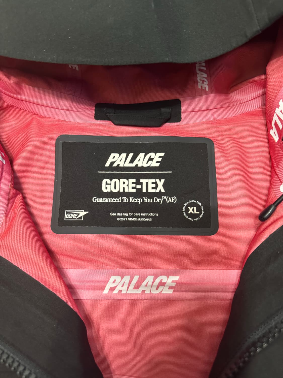 팔라스 고어텍스 더 돈 자켓 블랙 - 21FW 상품이미지2