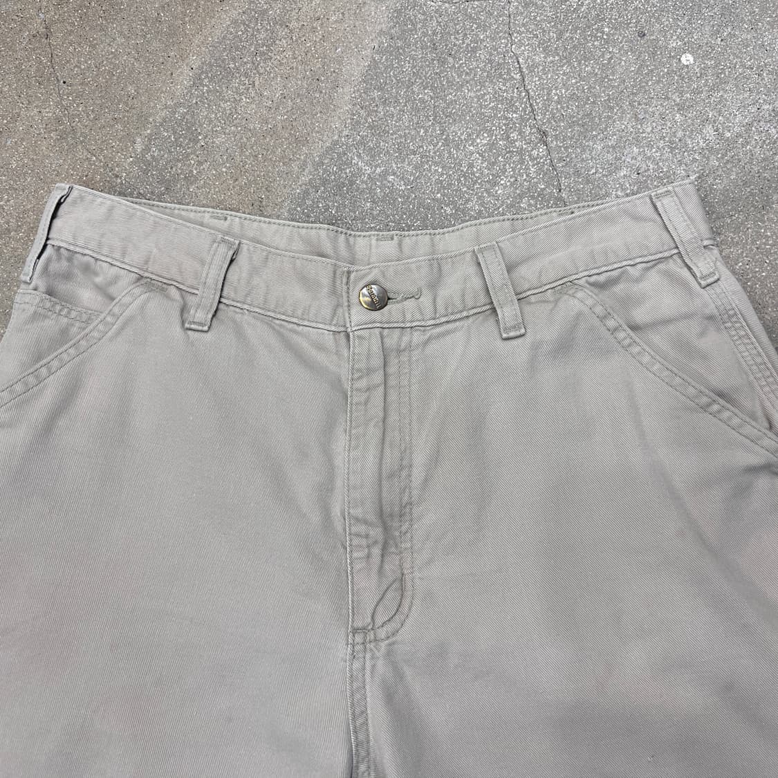칼하트 카펜터 워크 숏 B283 TAN 상품이미지3
