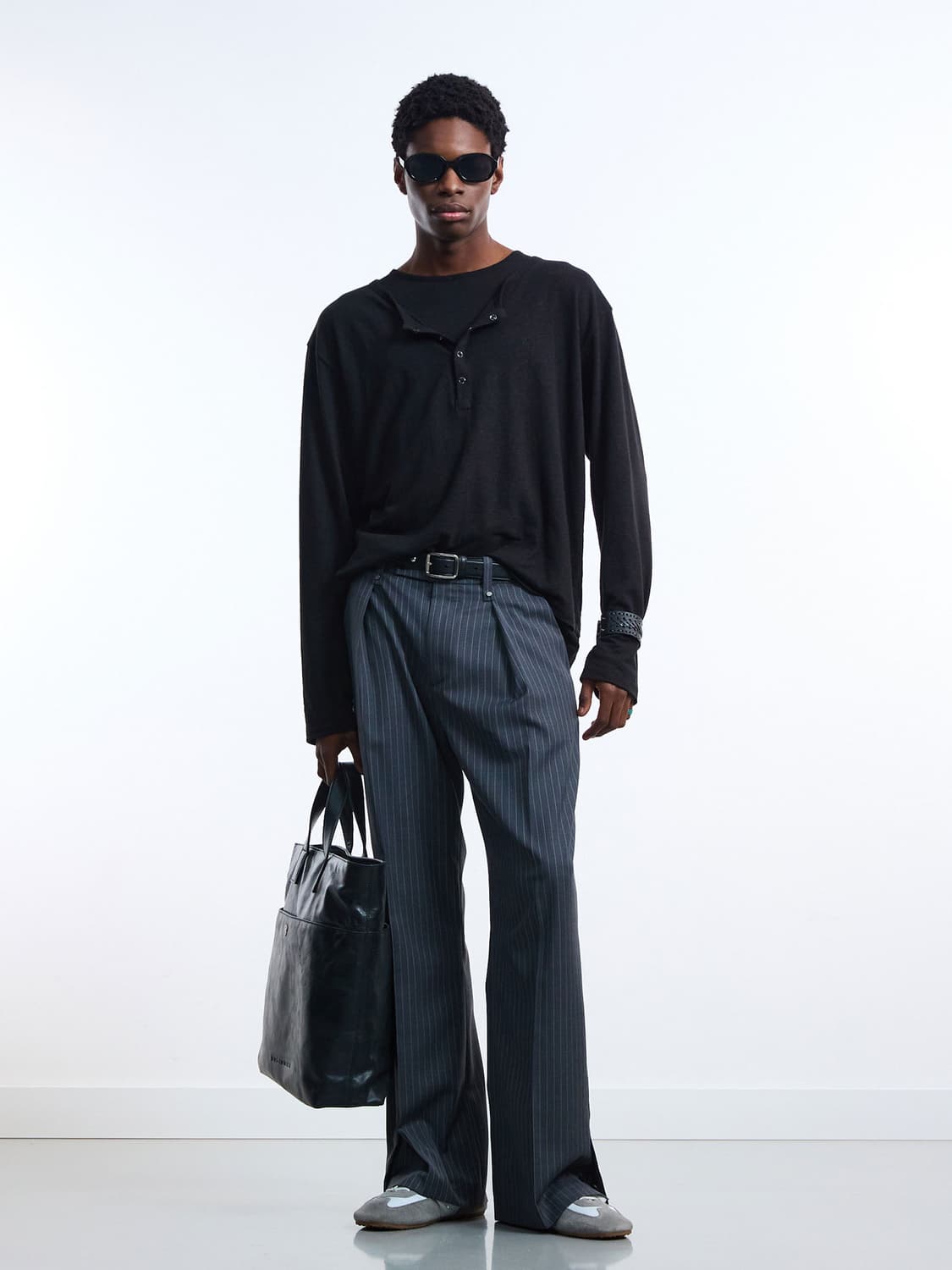 [새상품] 언지미크 레이어드 헨리넥 상품이미지3