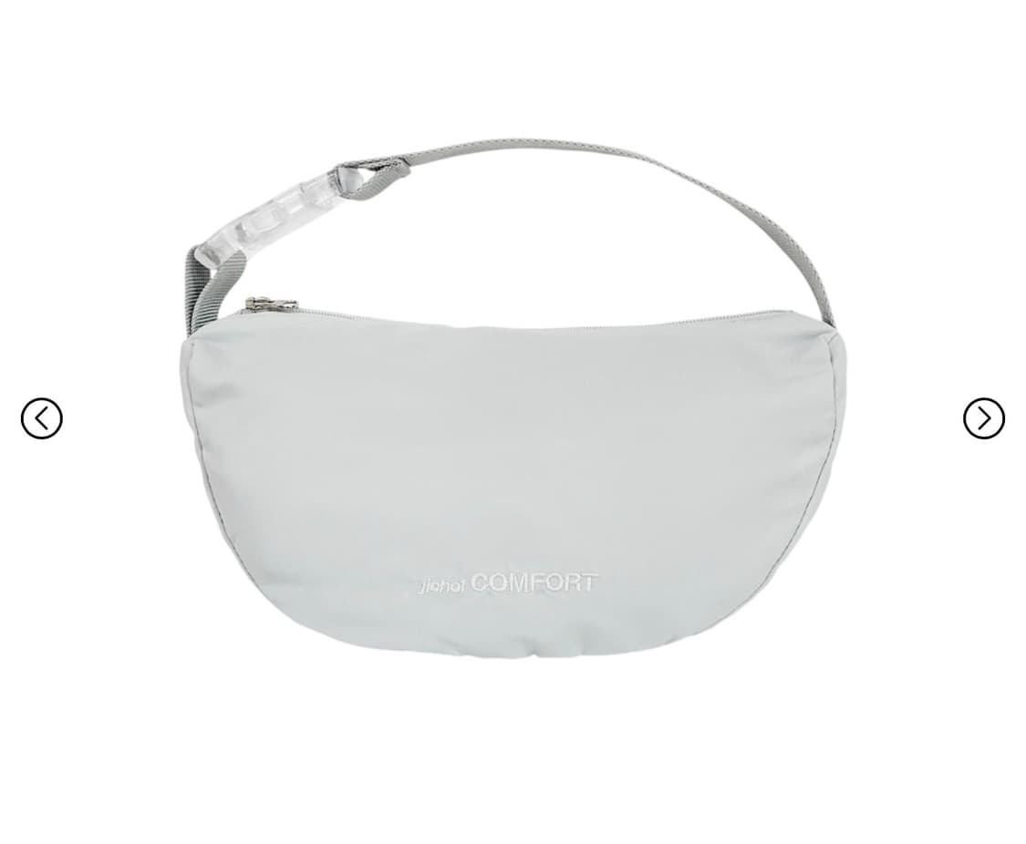 지초이 25-002 BUCKLE BAG (GREY) 상품이미지2