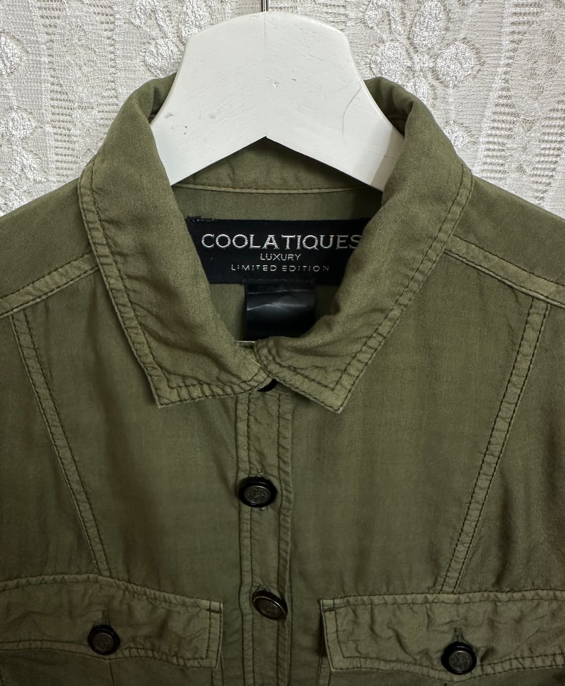 coolatiques 카키 셔츠 상품이미지6