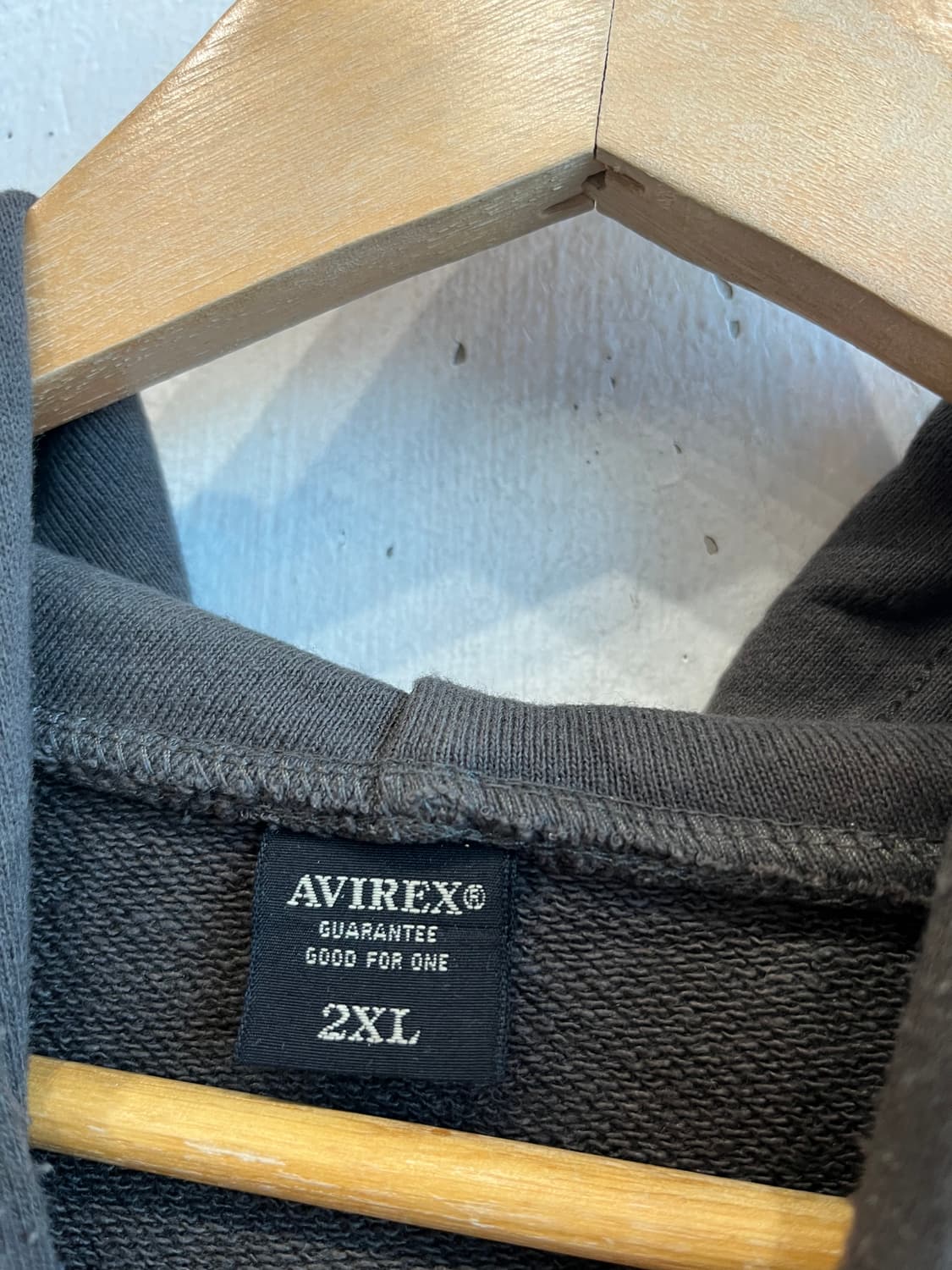 AVIREX 아비렉스 USA 후드티 XXL 상품이미지6