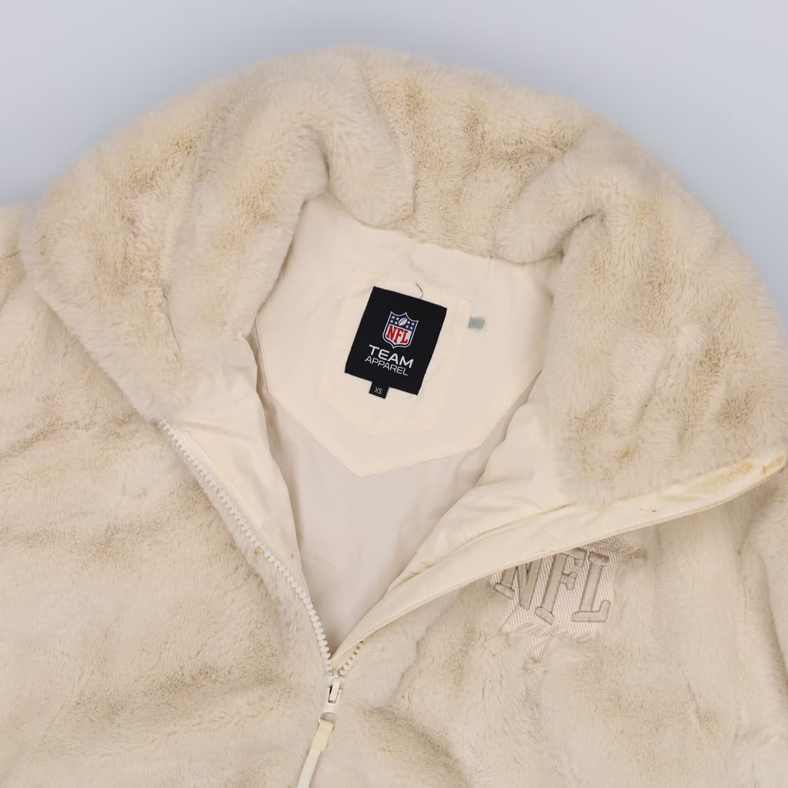 [XS] 신형 NFL 아이보리 퍼 자켓(오염) 1103HR2 상품이미지3