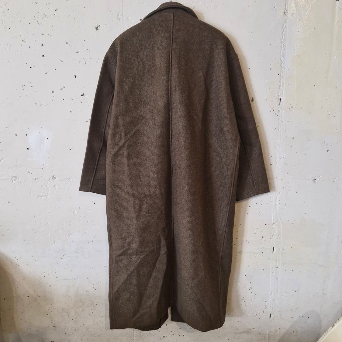 JPN 벨티드 롱 코트 F 상품이미지5