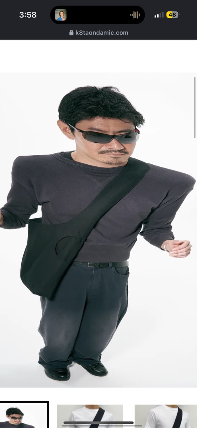 K8.0 숄더 백 블랙 상품이미지2