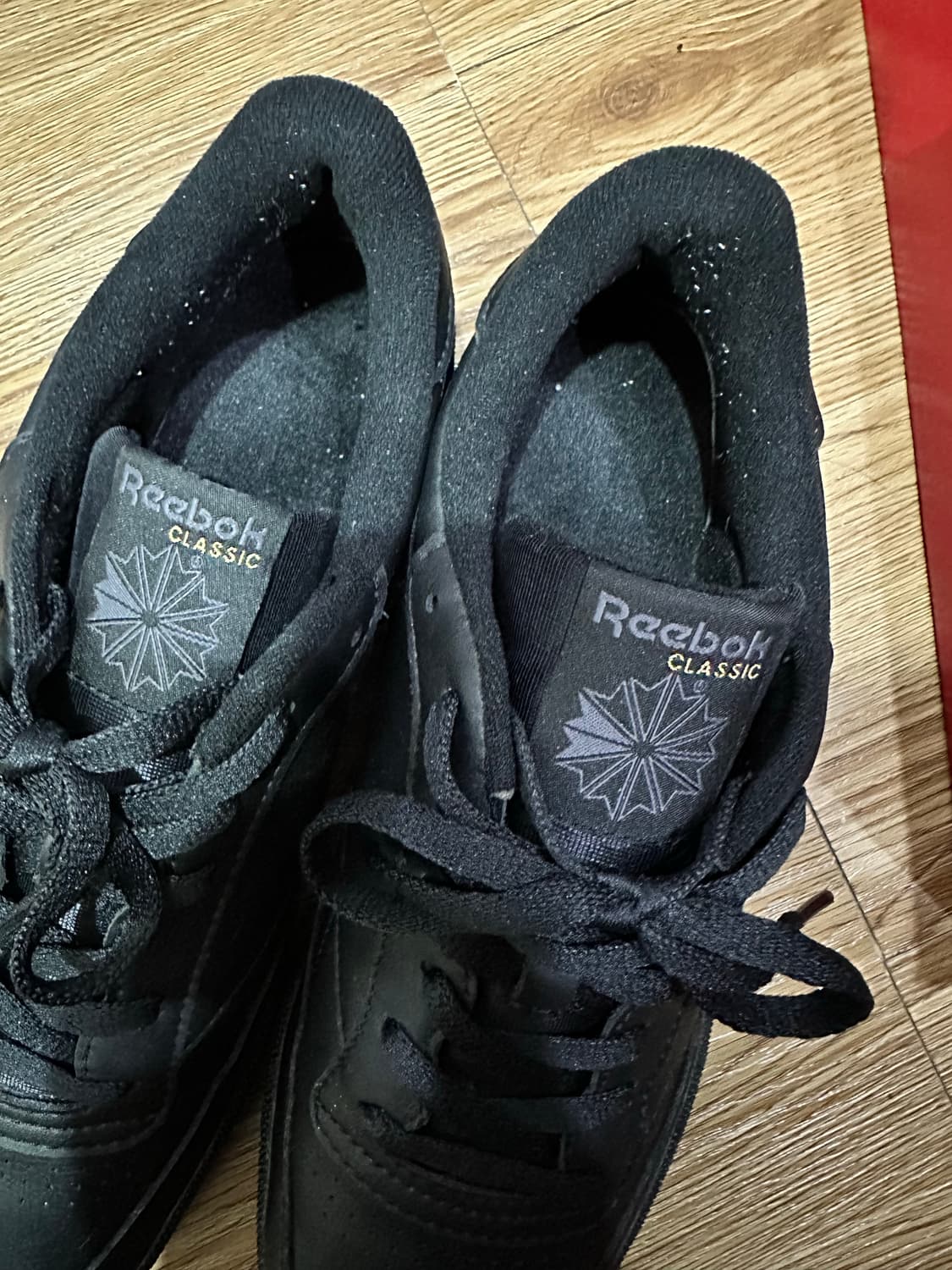 리복 클럽c트리플 블랙 300 2회착 상품이미지3