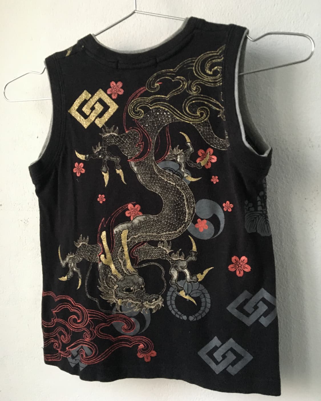 Oriental printing sleeveless 상품이미지4