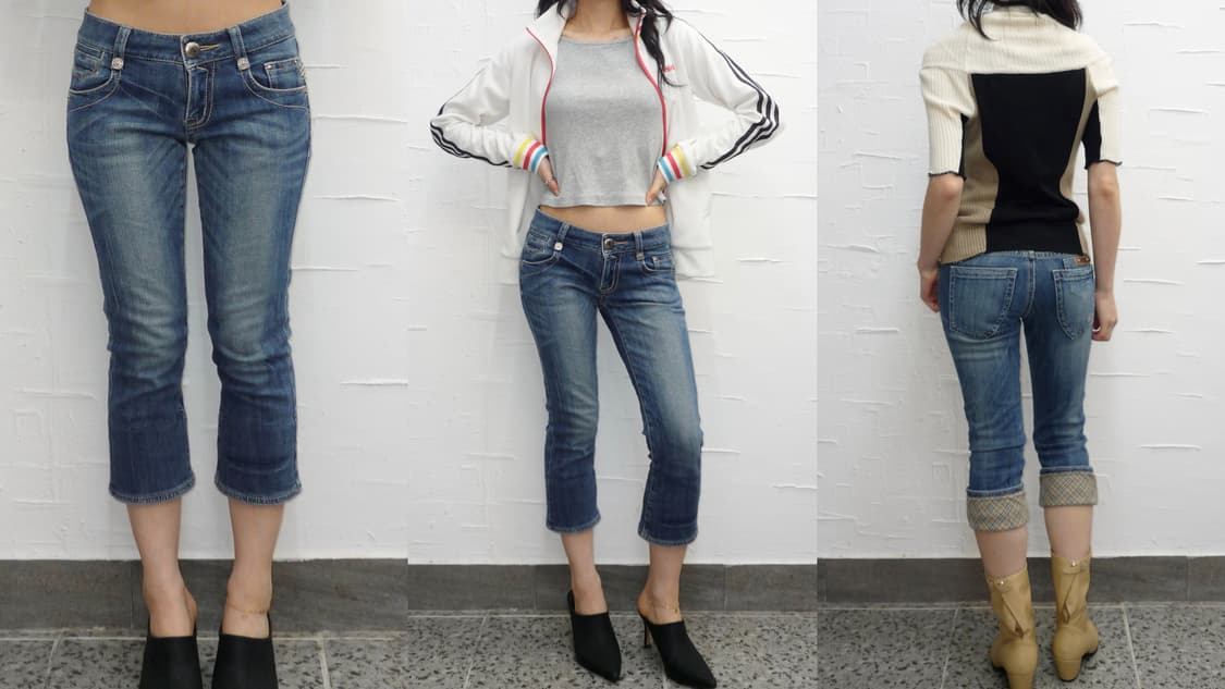 Burberry blue label capri jeans 상품이미지1