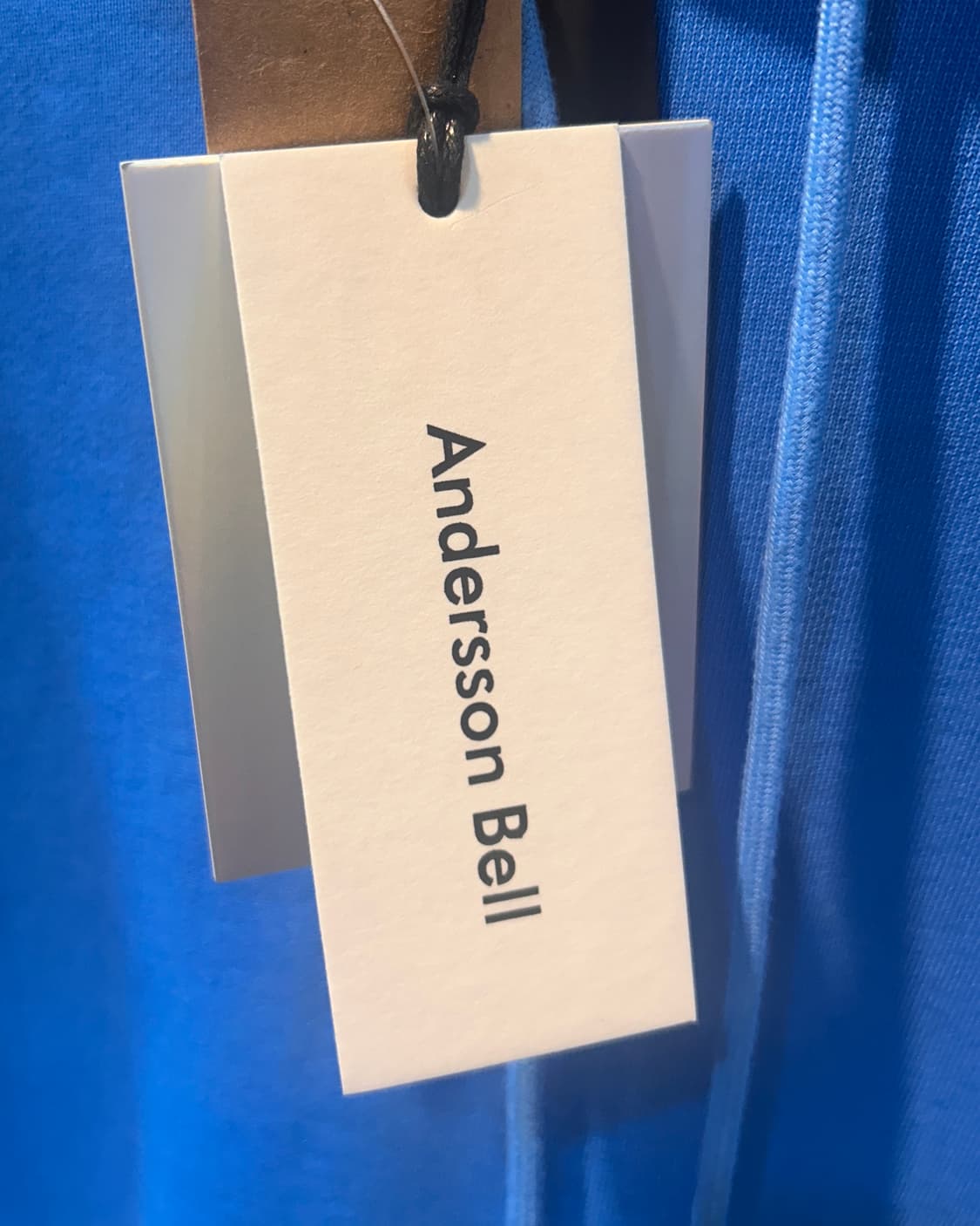 (새상품) S,M,L 앤더슨밸 x 아더에러 시그니처 블루 하트 자수 후디 상품이미지8