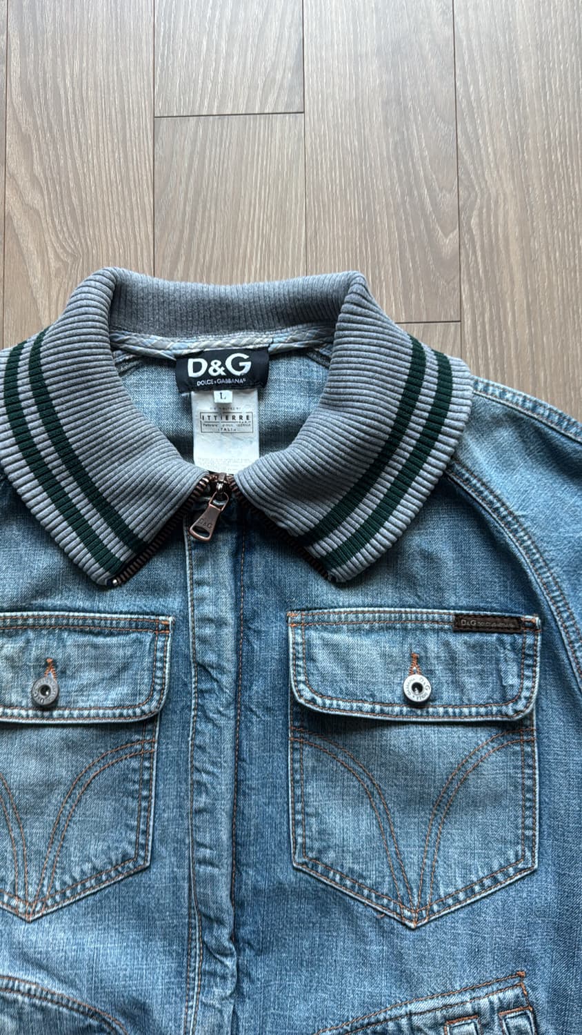 05ss 돌체앤가바나 아카이브 데님 자켓 상품이미지4
