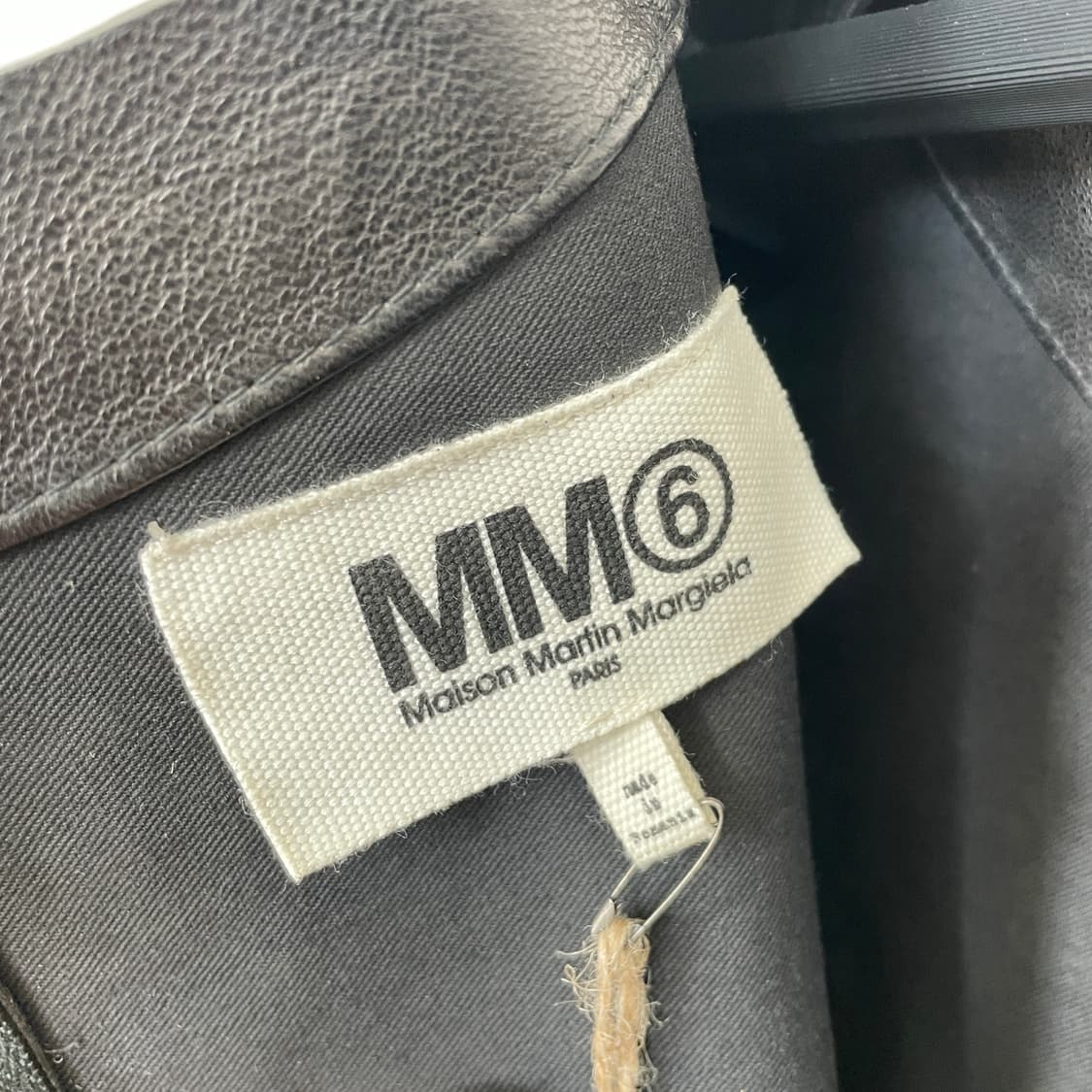 MM6 마르지엘라 양가죽 레더 원피스  상품이미지7