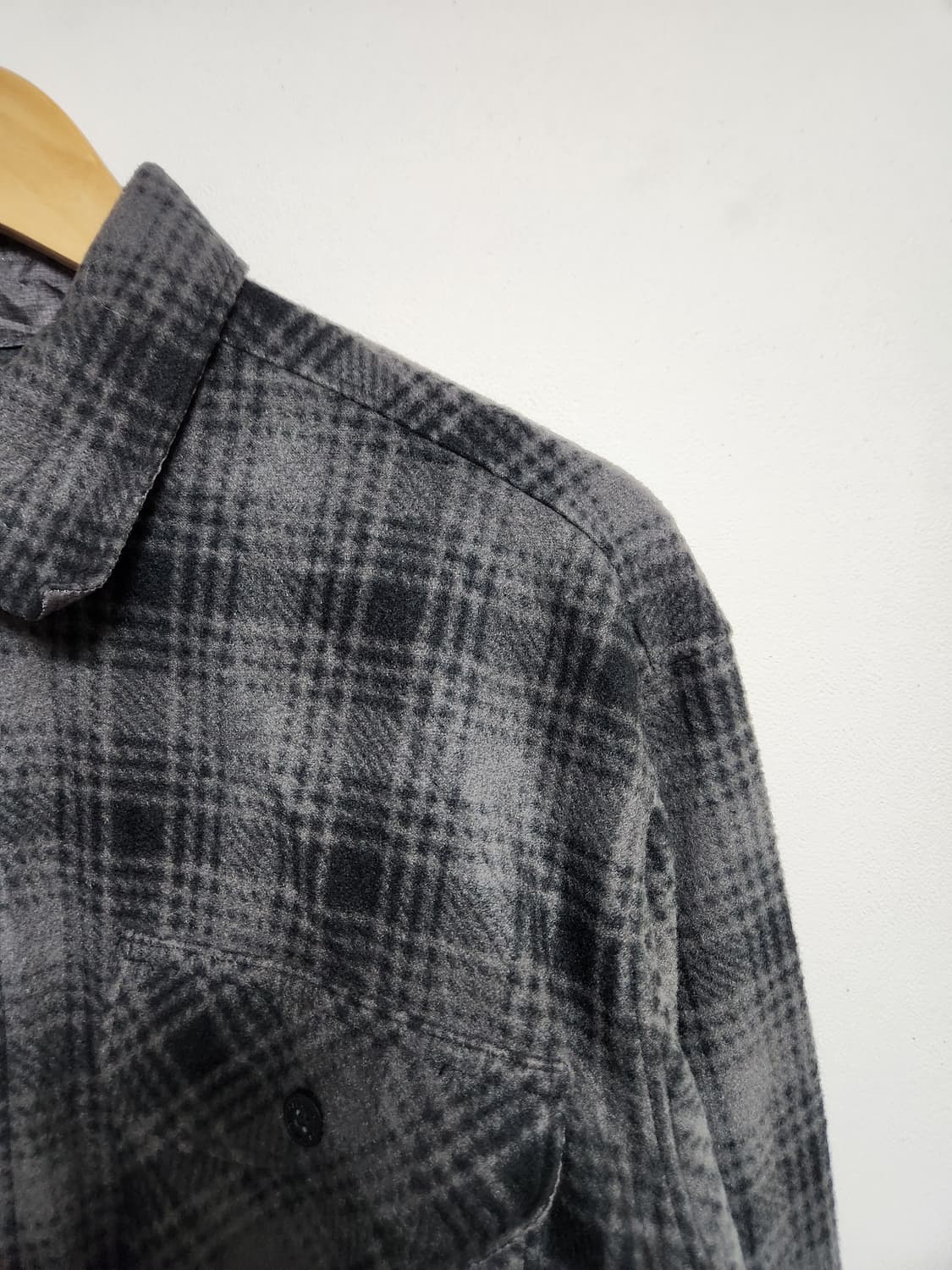 랭글러Wrangler 체크 플란넬 셔츠 L - S77 상품이미지3