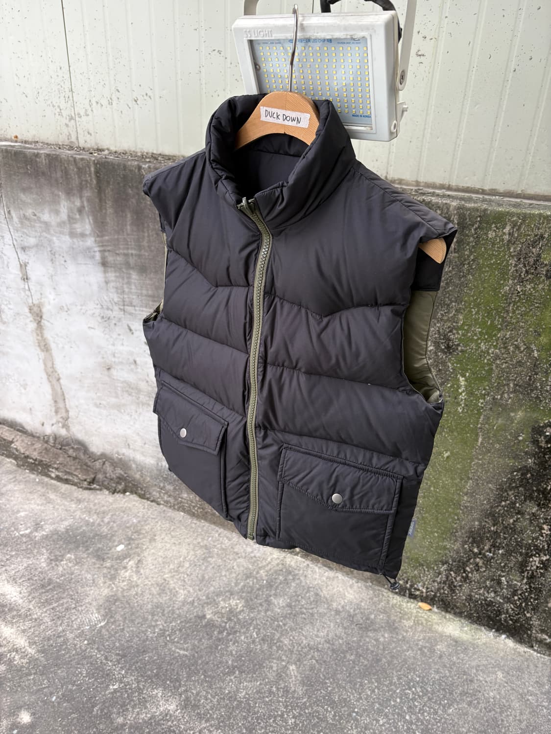 spiewak 스피왁 양면 덕다운 패딩 베스트 상품이미지6