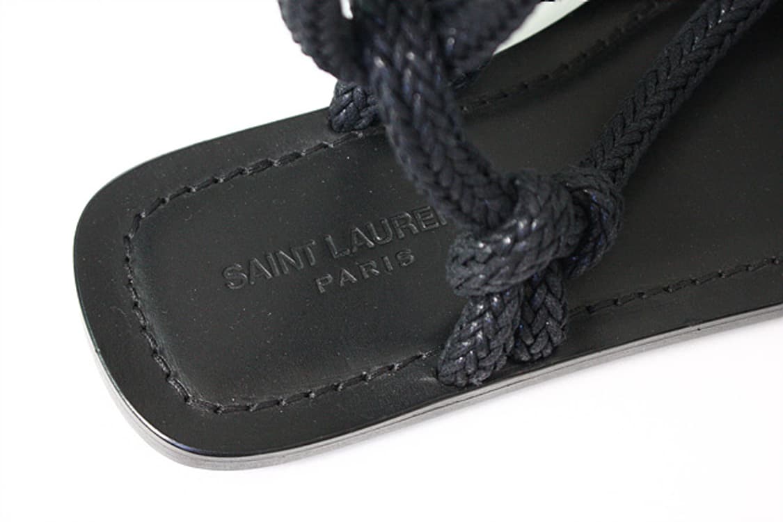 생로랑 SAINT LAURENT 누 피에 로프 가죽샌들 새상품(풀세트) 상품이미지10