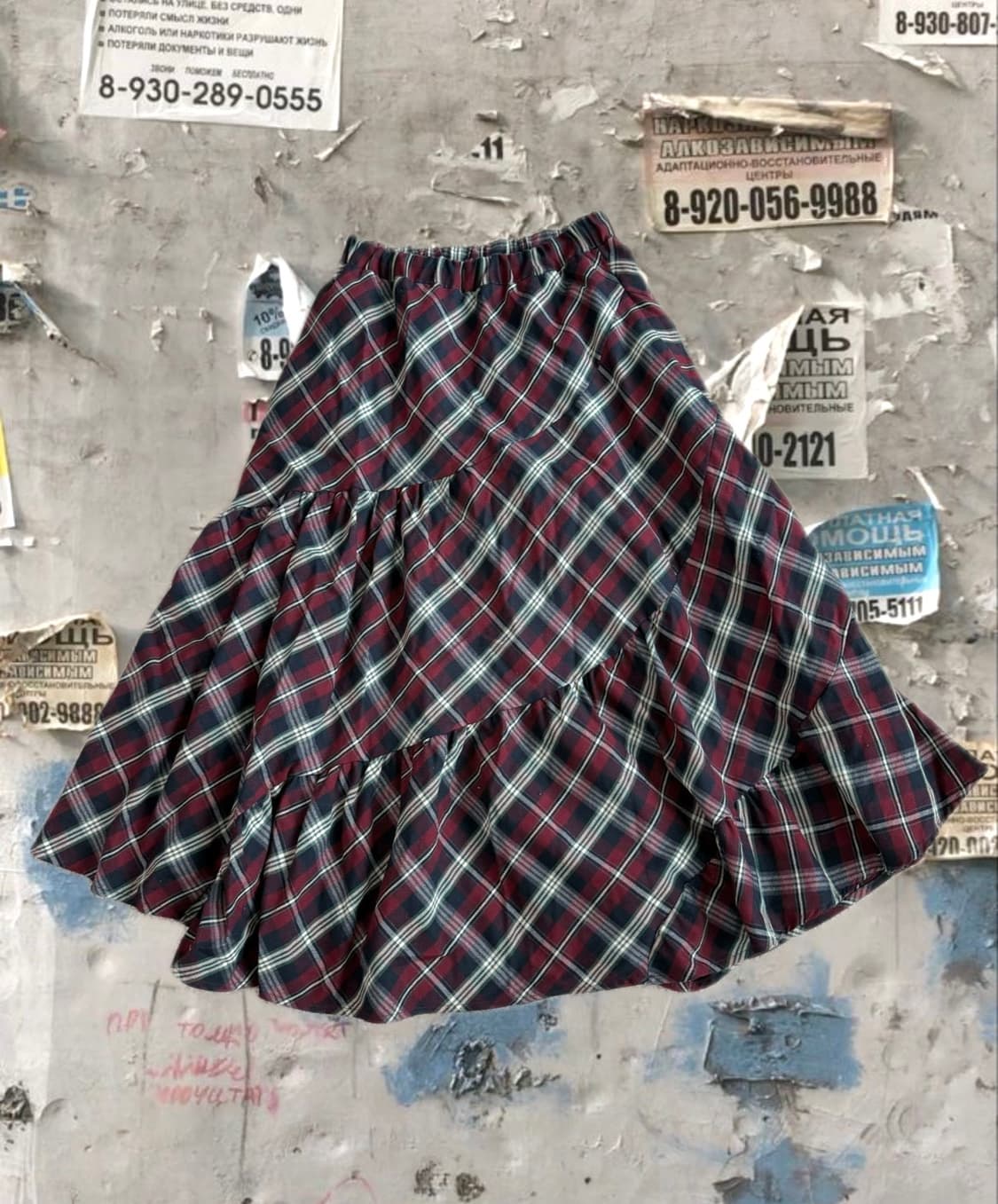 니혼진, 펑크 빈티지 체크 스티커  상품이미지1