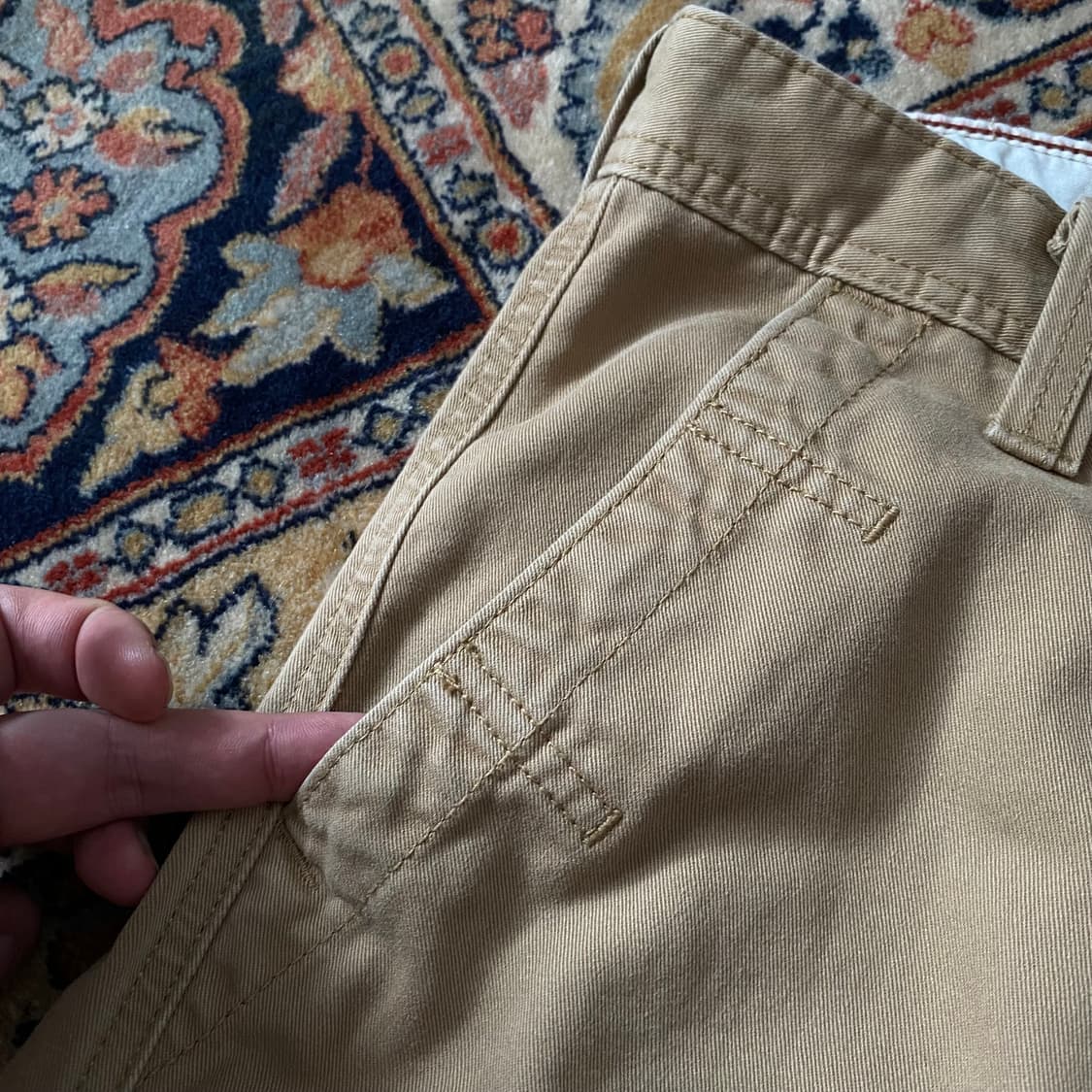 🌊00s Levis Cargo shorts Beige 상품이미지6