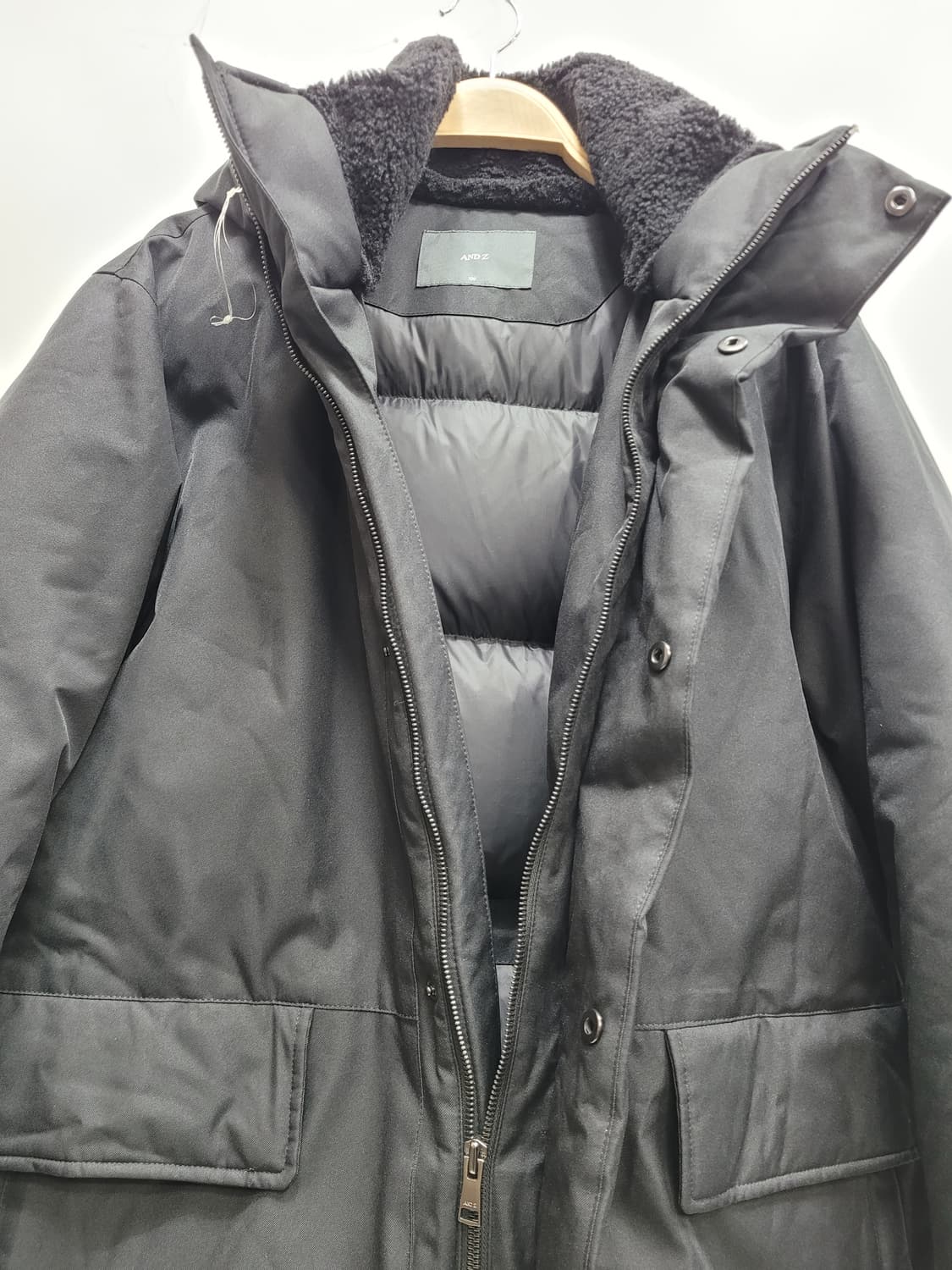 AND Z 22FW 앤드지 구스 다운 롱 패딩 사파리 점퍼 / 남 100 상품이미지5