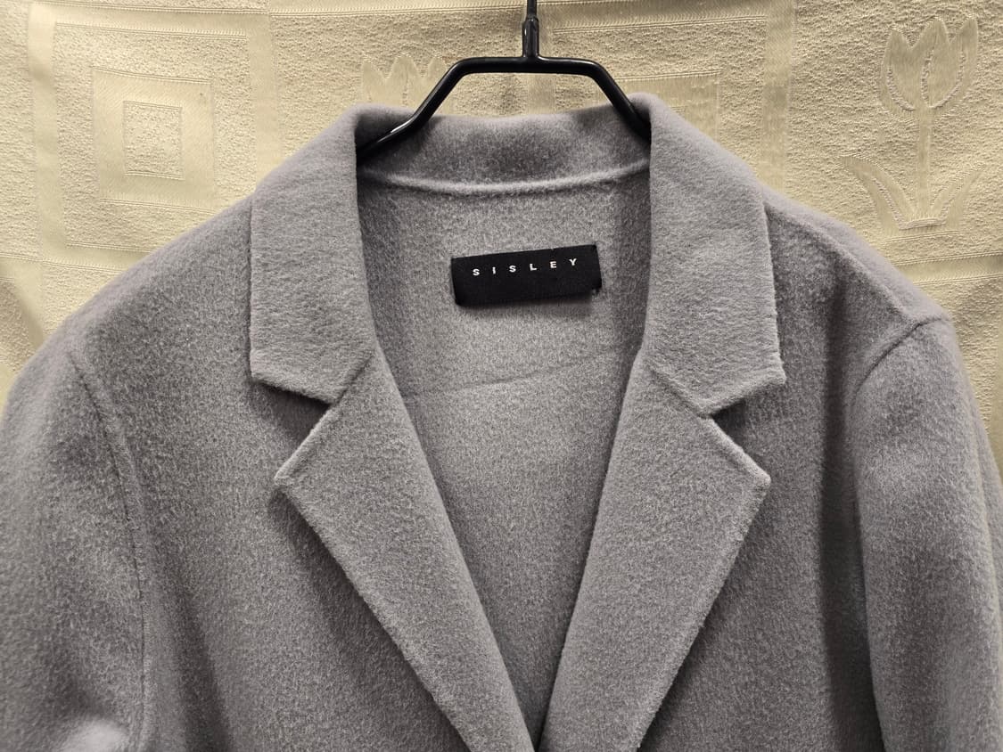 시슬리 핸드메이드 모직 롱코트 95 (66) 상품이미지2