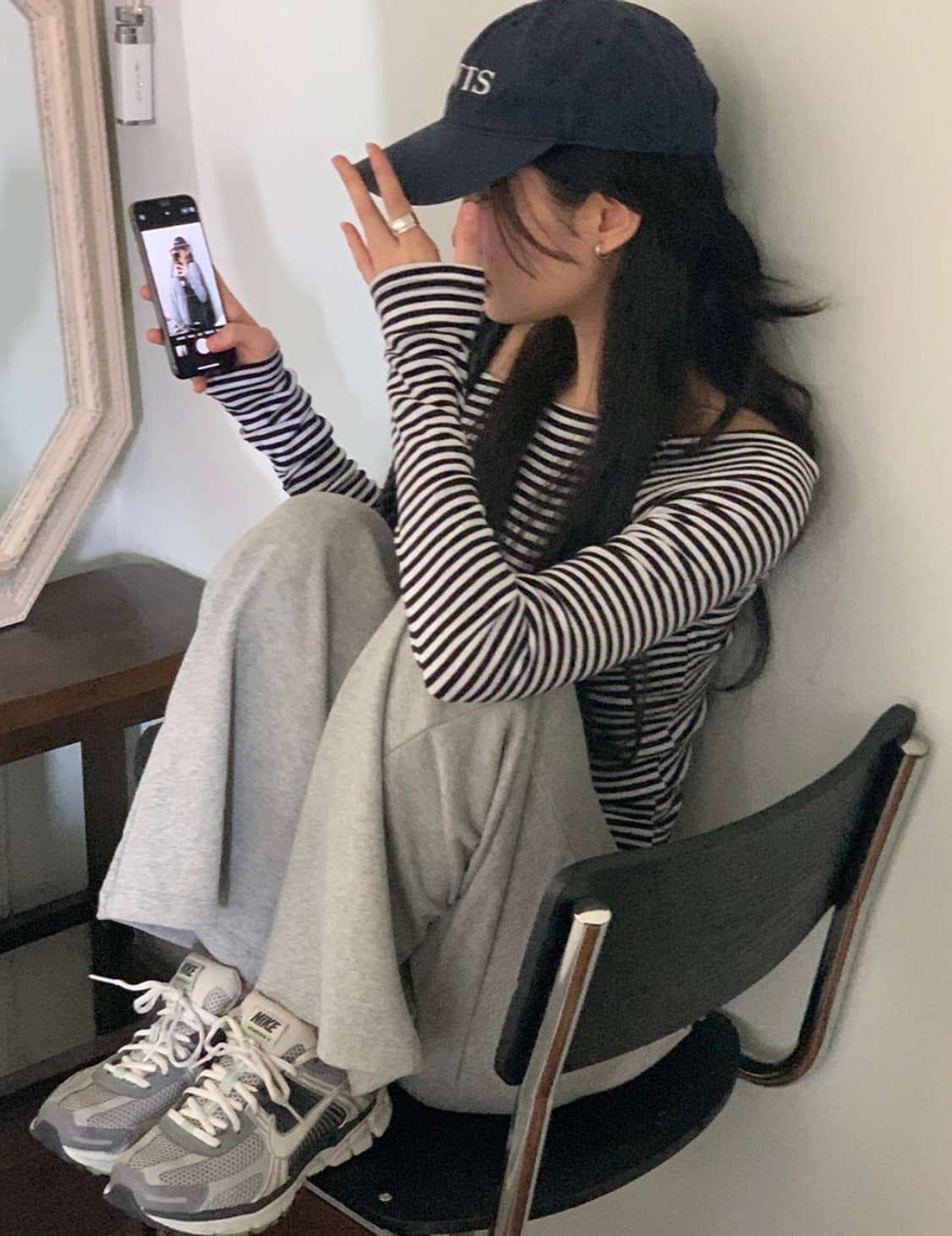 [나이니] 스프라이트 오프숄더 티셔츠 상품이미지1