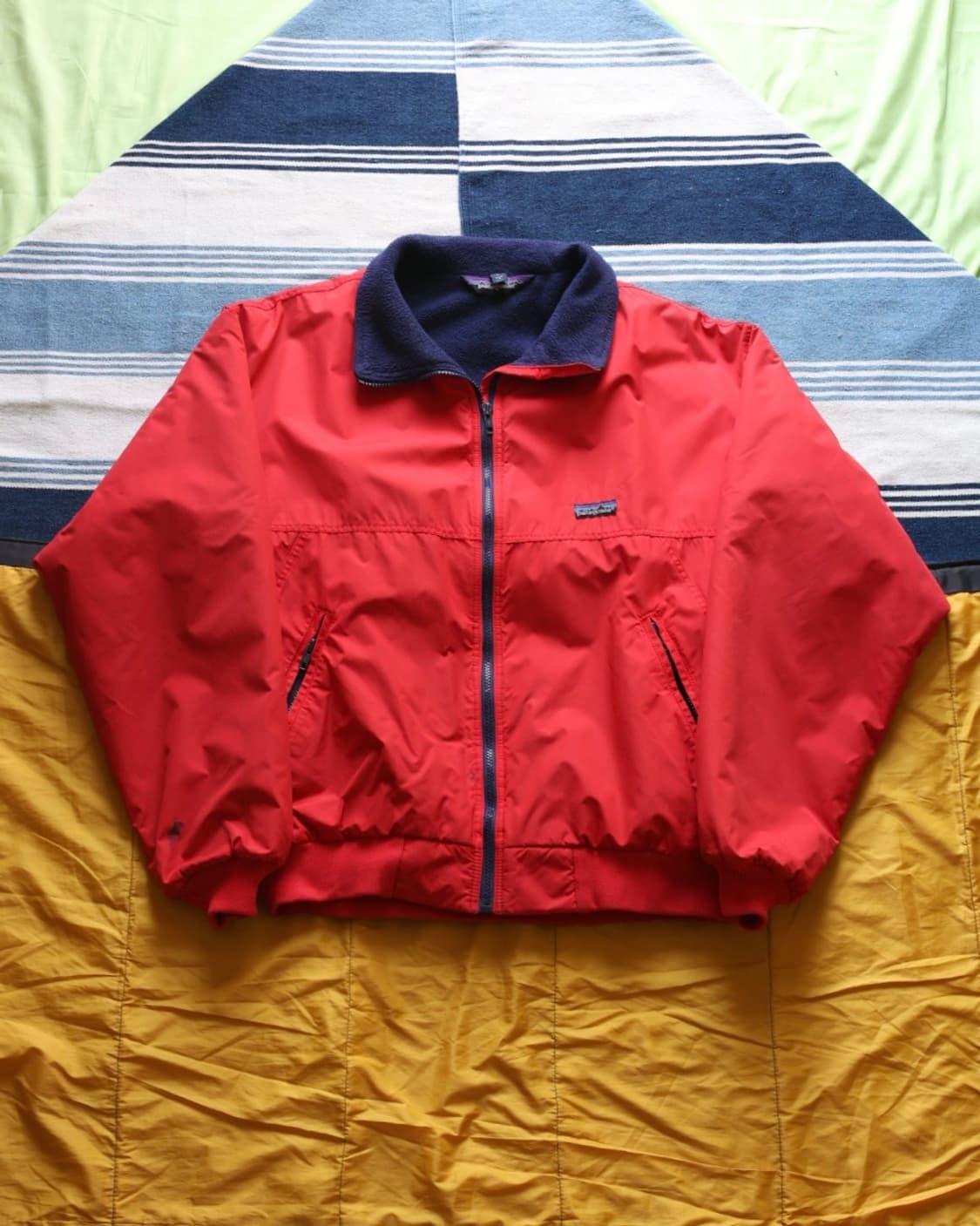 파타고니아 80s 쉘드 신칠라 자켓 레드 L 상품이미지1