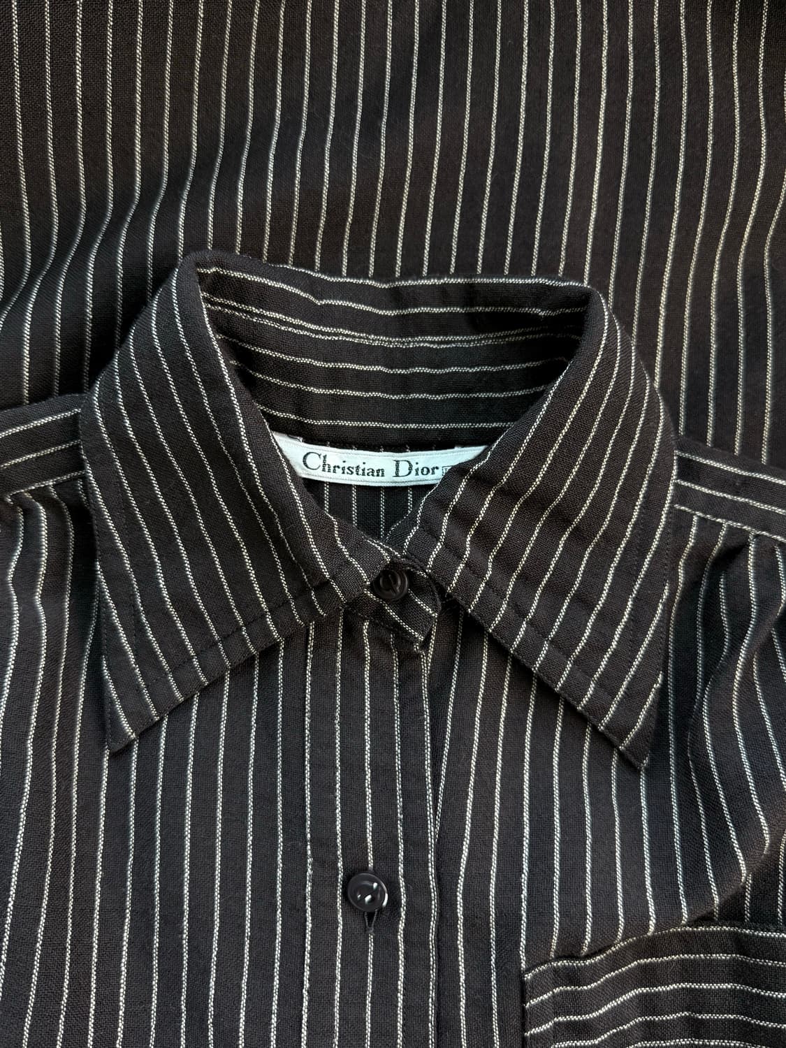 Christian Dior 울 스트라이프 셔츠 상품이미지2