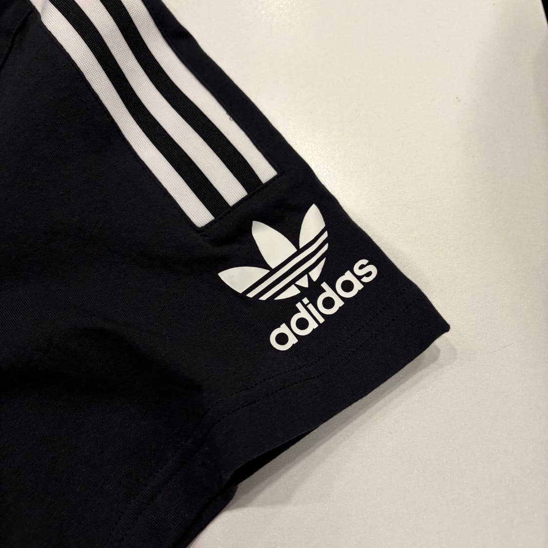 [2XL] 아디다스 파이어버드 삼선 반팔 티셔츠 블랙 B641 상품이미지6