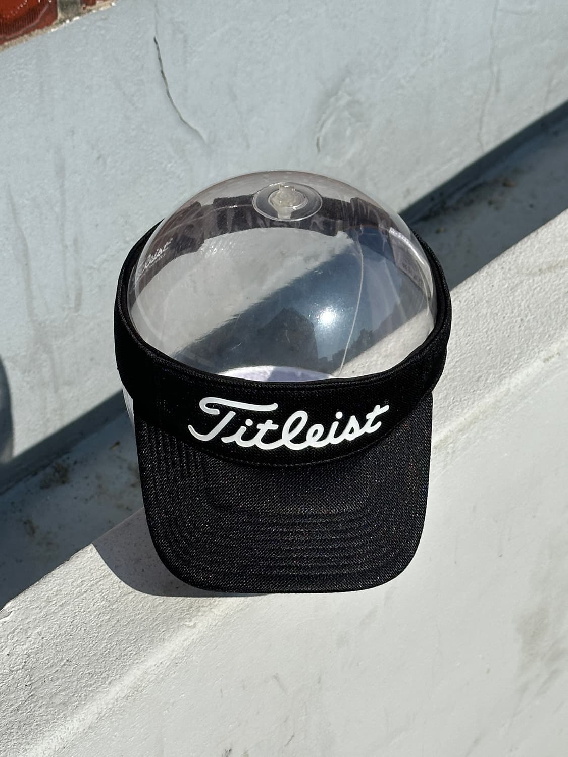 [F] 타이틀리스트 블랙 썬캡 썬바이저 모자 상품이미지1